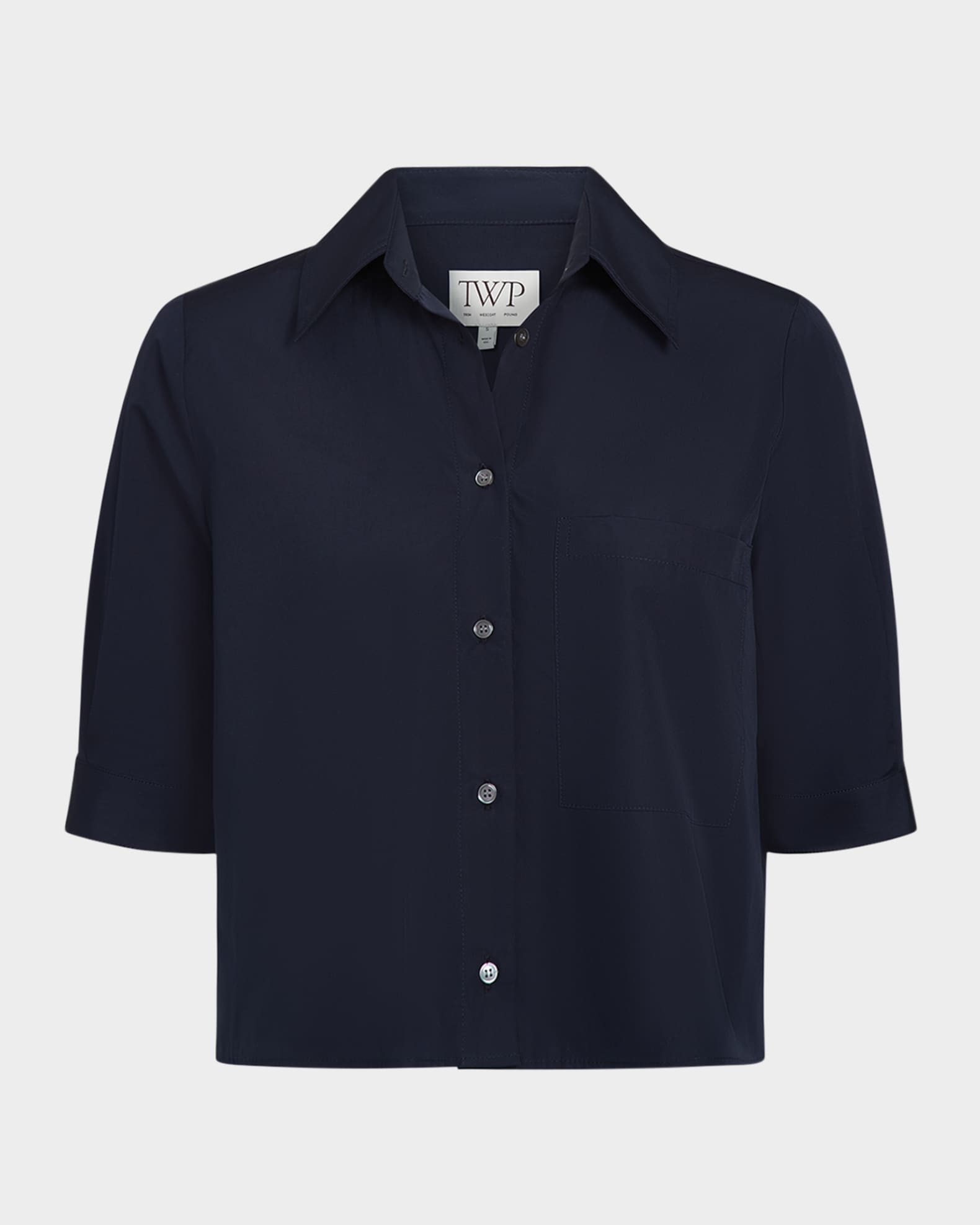 Short Lived Button-Front Shirt 0