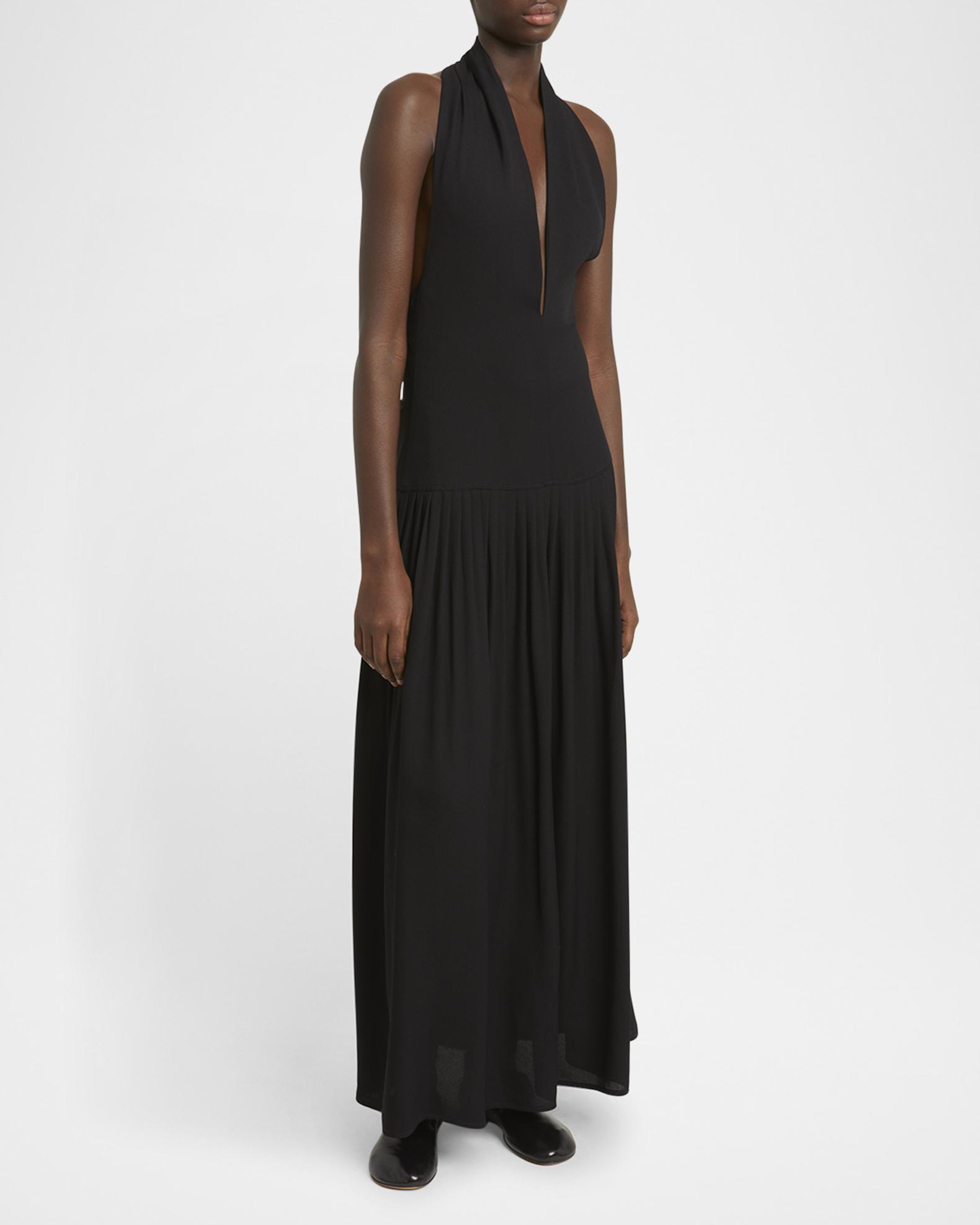 tala knit dress Proenza Schouler Women's Halterneck Maxi - Black colour:green