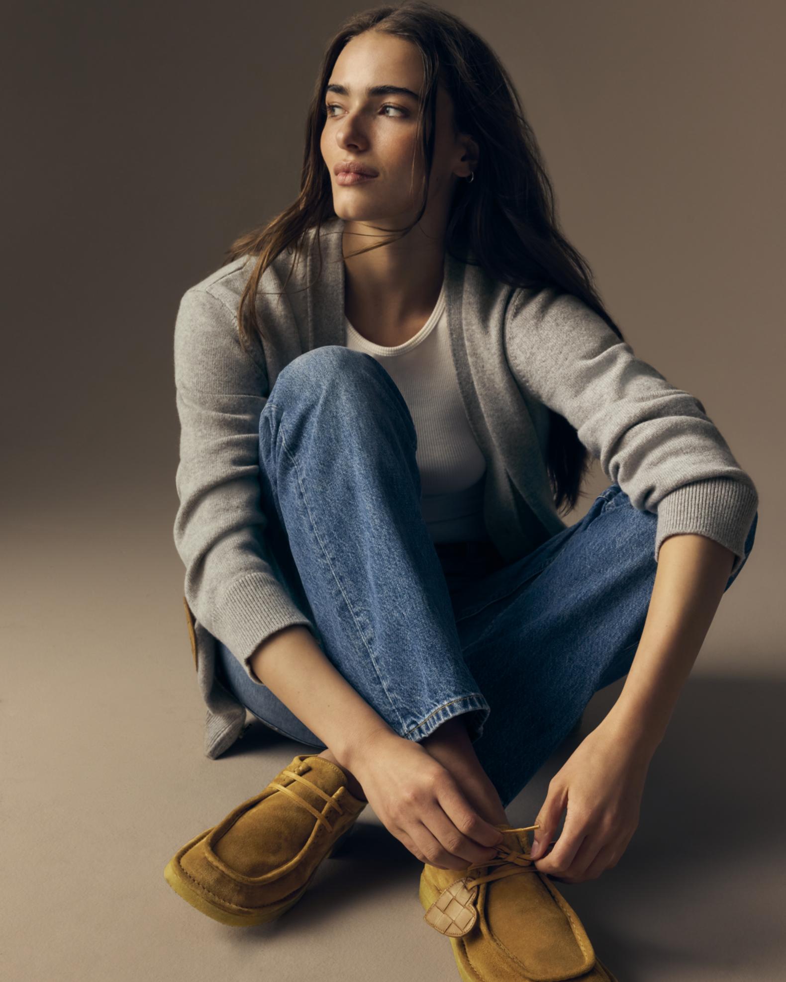 Bottega Veneta Daddy Derby Suede Wallabee Booties | Neiman  display picture 2