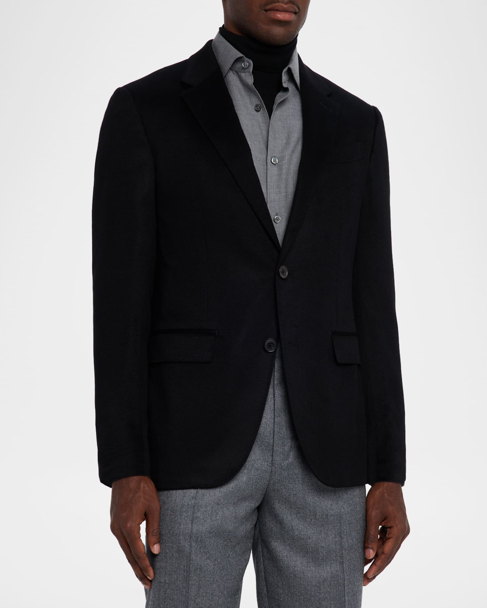 ZEGNA Men's Oasi Cashmere Single-Breasted Blazer | Neiman Marcus