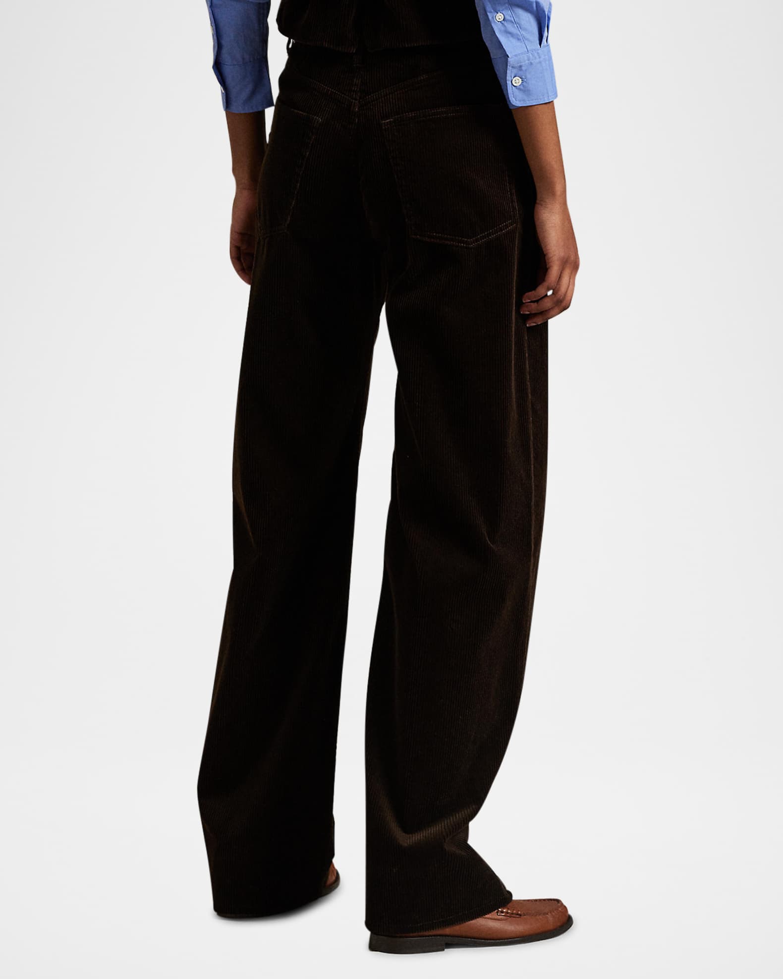 パンツ Ralph Lauren 2tuck wide corduroy pants Polo Ralph Lauren Corduroy Wide-Leg Cropped Pants | Anthropologie