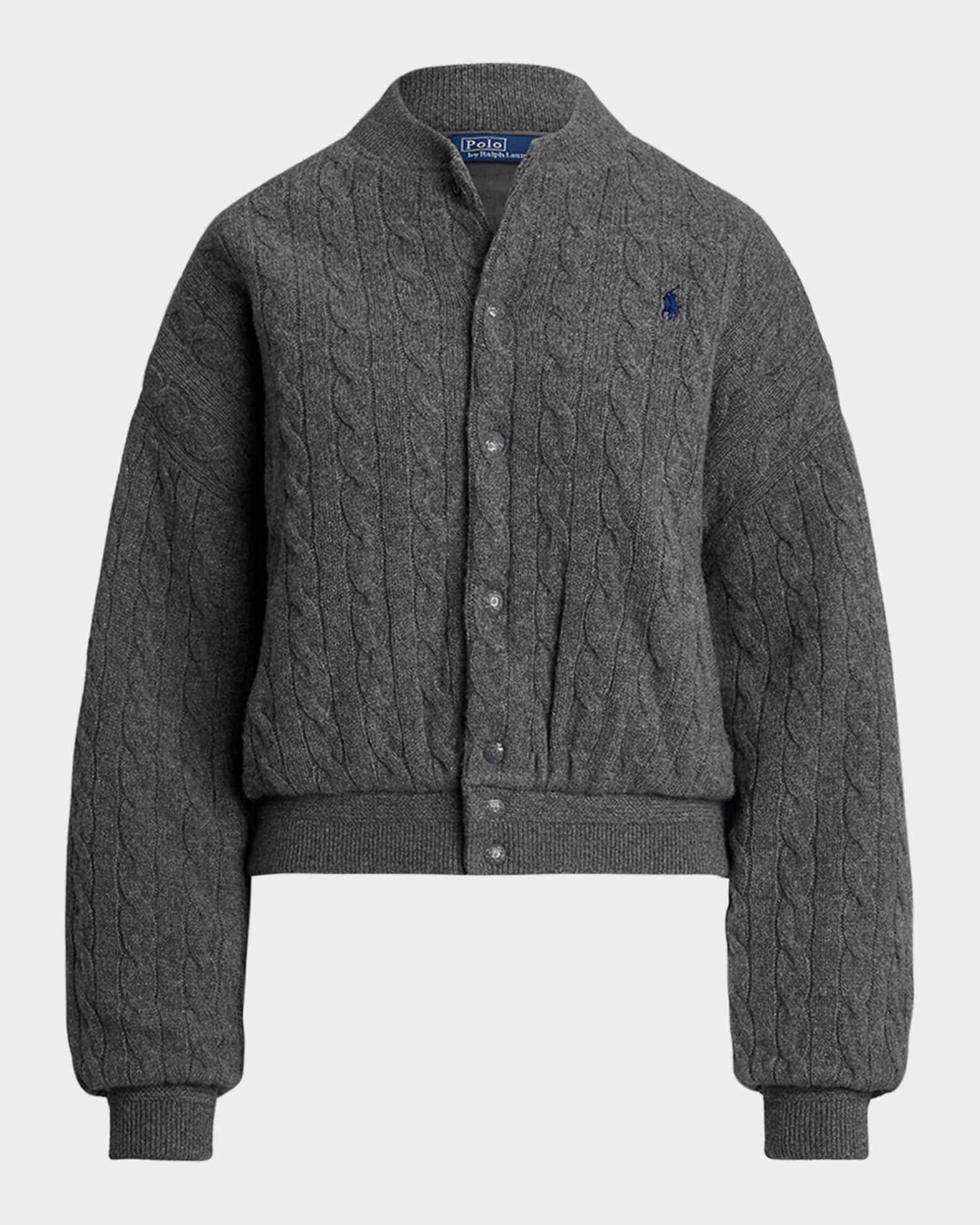 laubeblanc Compact Knit Cashmere Blouson laubeblanc Compact Knit