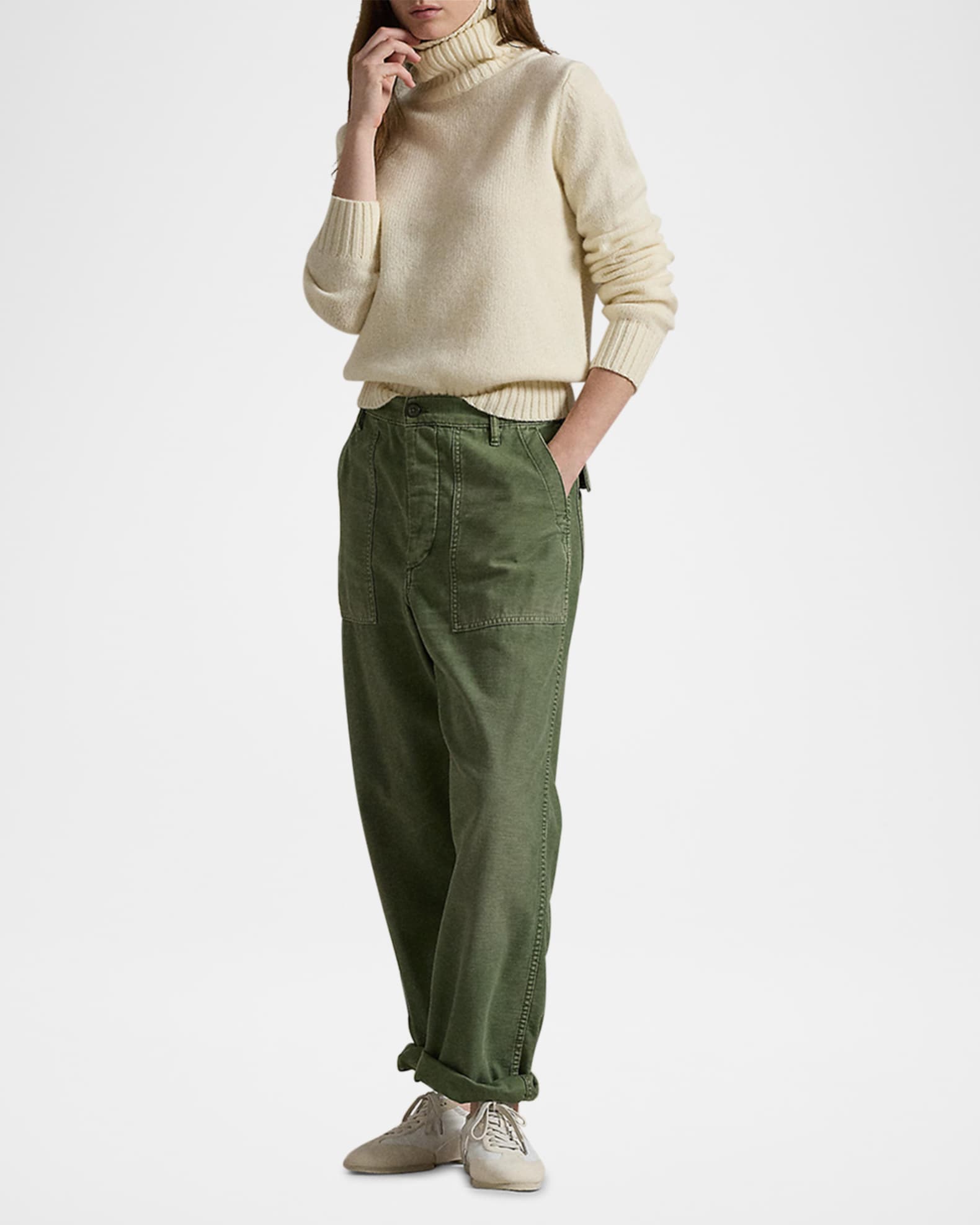 Wool Turtleneck Sweater 1
