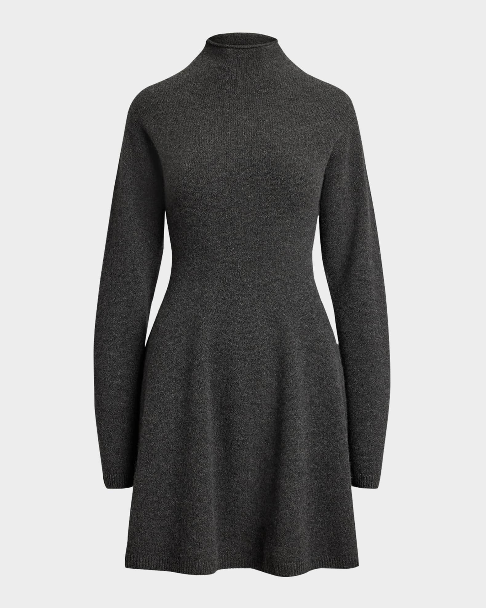 Polo Ralph Lauren Cashmere Turtleneck Sweater Dress | Neiman Marcus