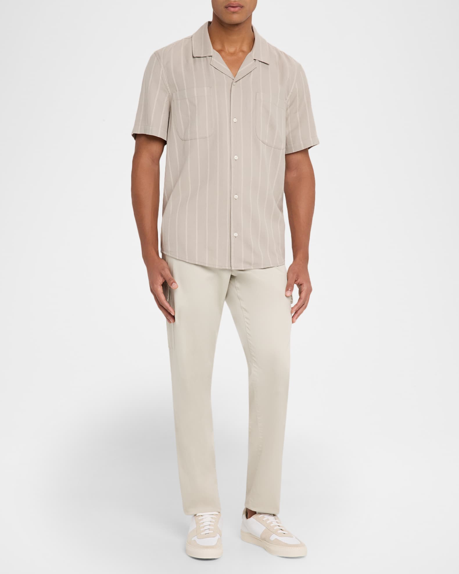 Men's Jacobson Thin Stripe Camp Shirt 1