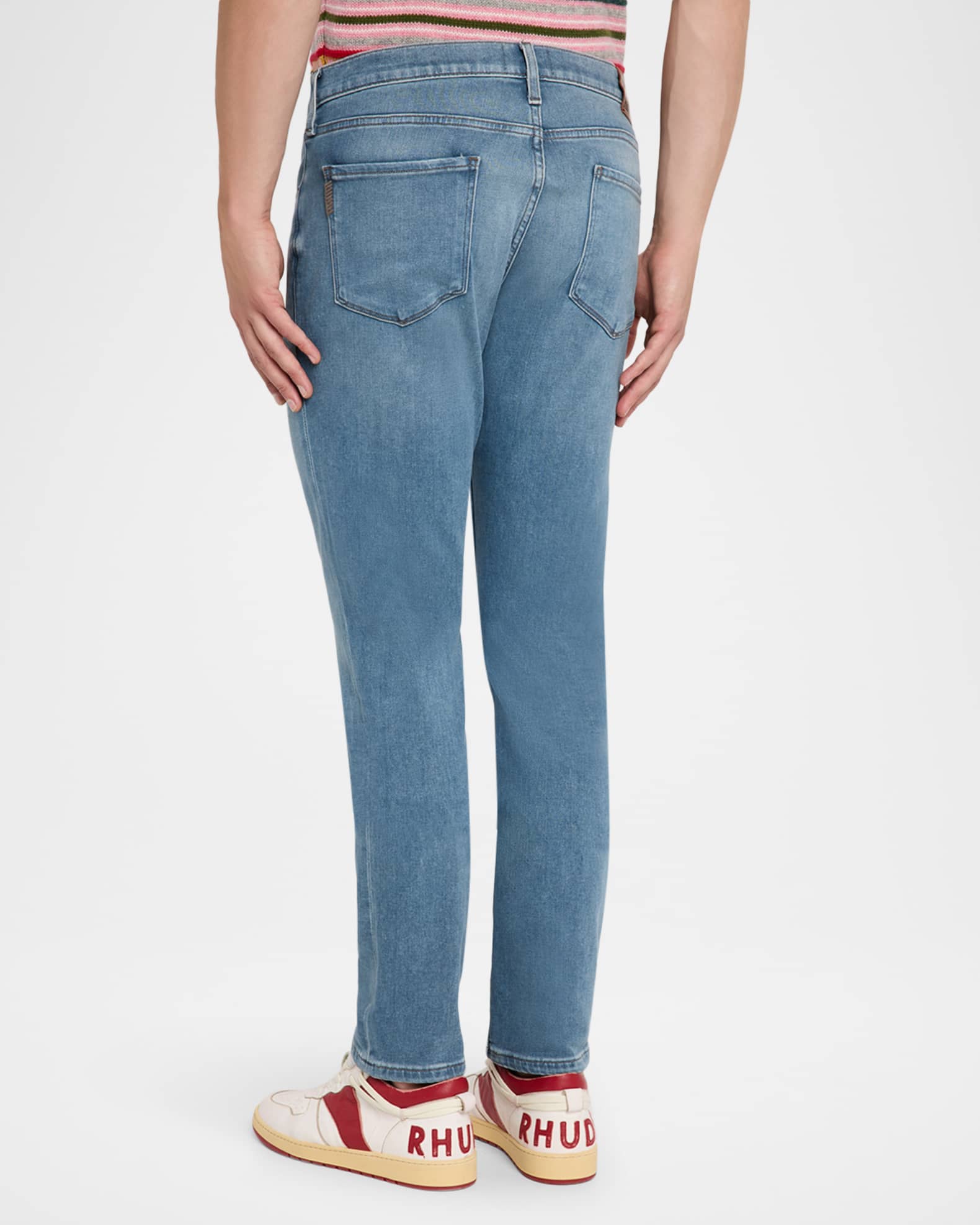 PAIGE Men's Federal Slim-Straight Jeans | Neiman Marcus