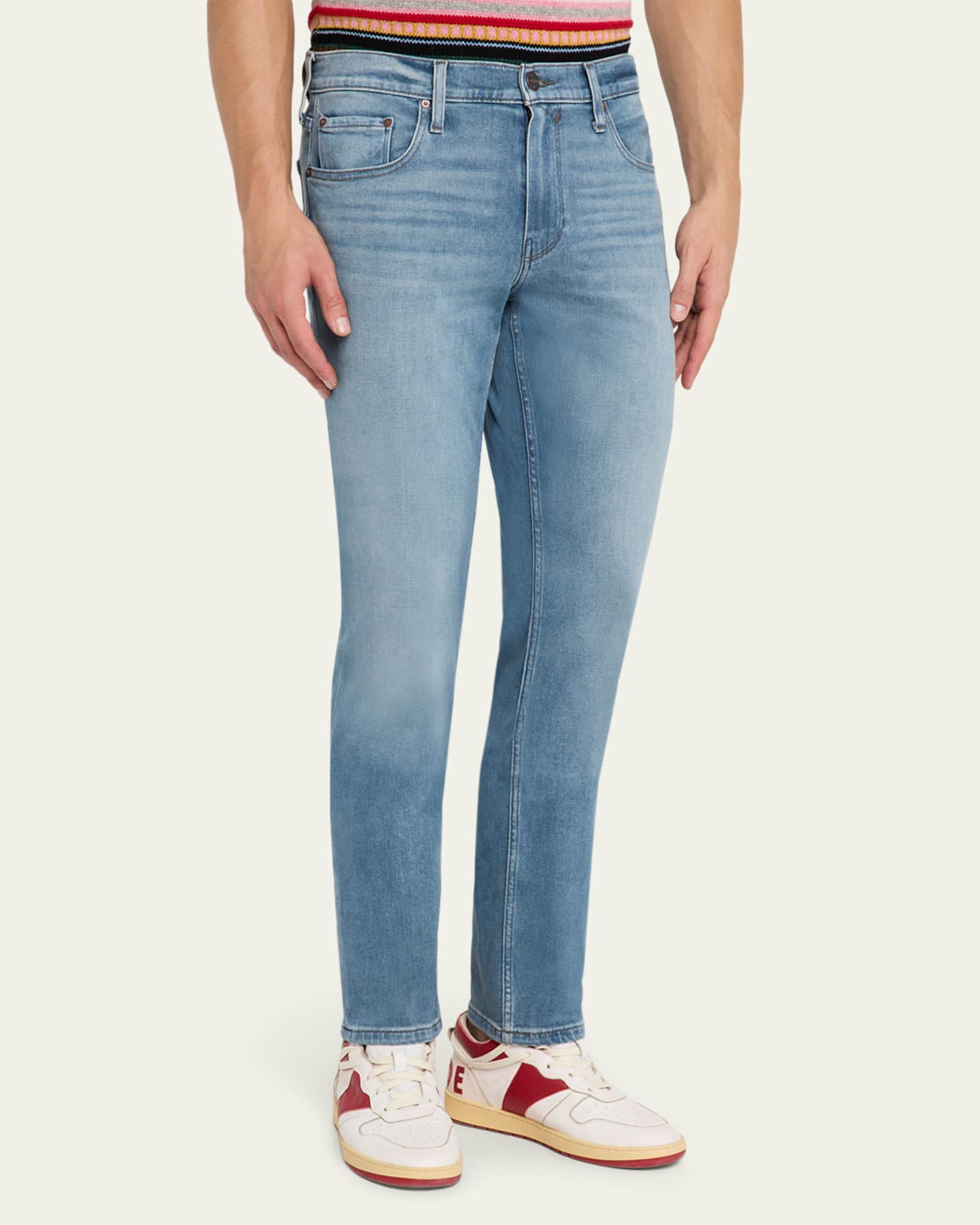 PAIGE Men's Federal Slim-Straight Jeans | Neiman Marcus