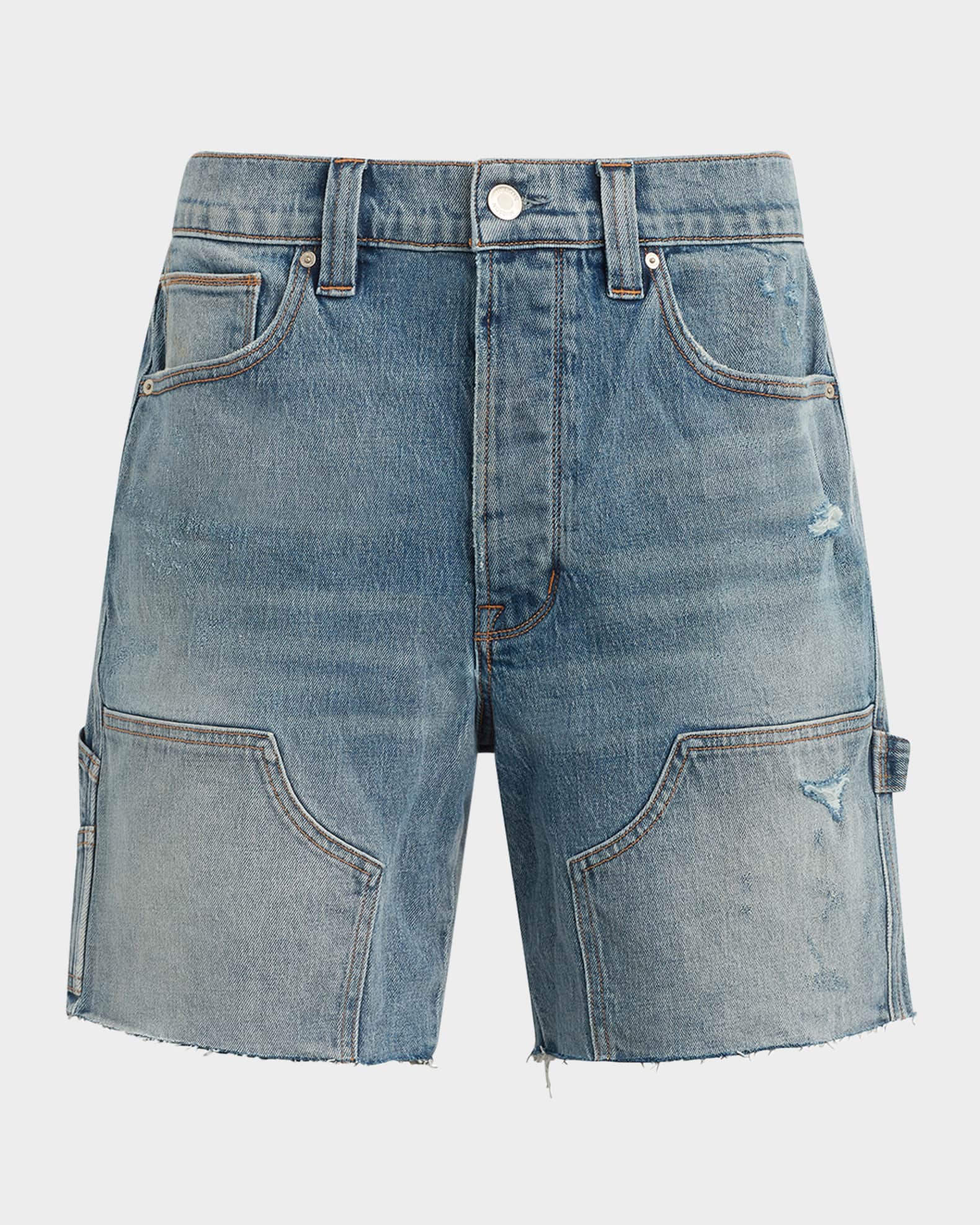 【JEMUT】23SS★ Kurz Carpenter Denim Half Pants JEMUT (ジェモッ) - Kurz Carpenter Denim Half Pants – einz.jp