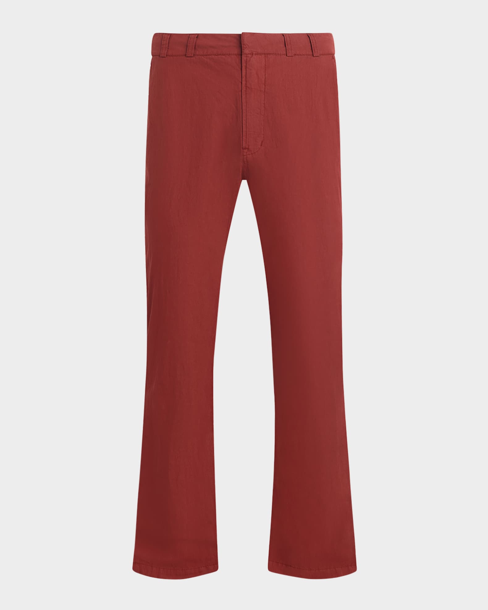 Men's Walker Slit-Hem Flare Trousers 0