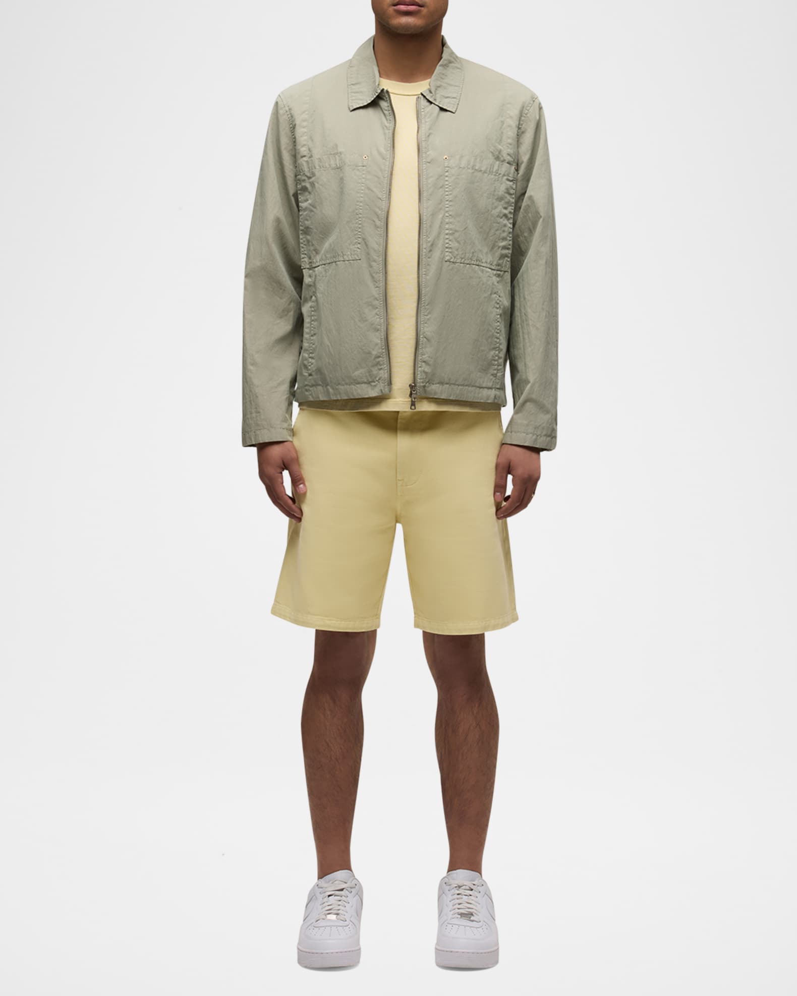 Men's Vince Cotton Chino Shorts 1