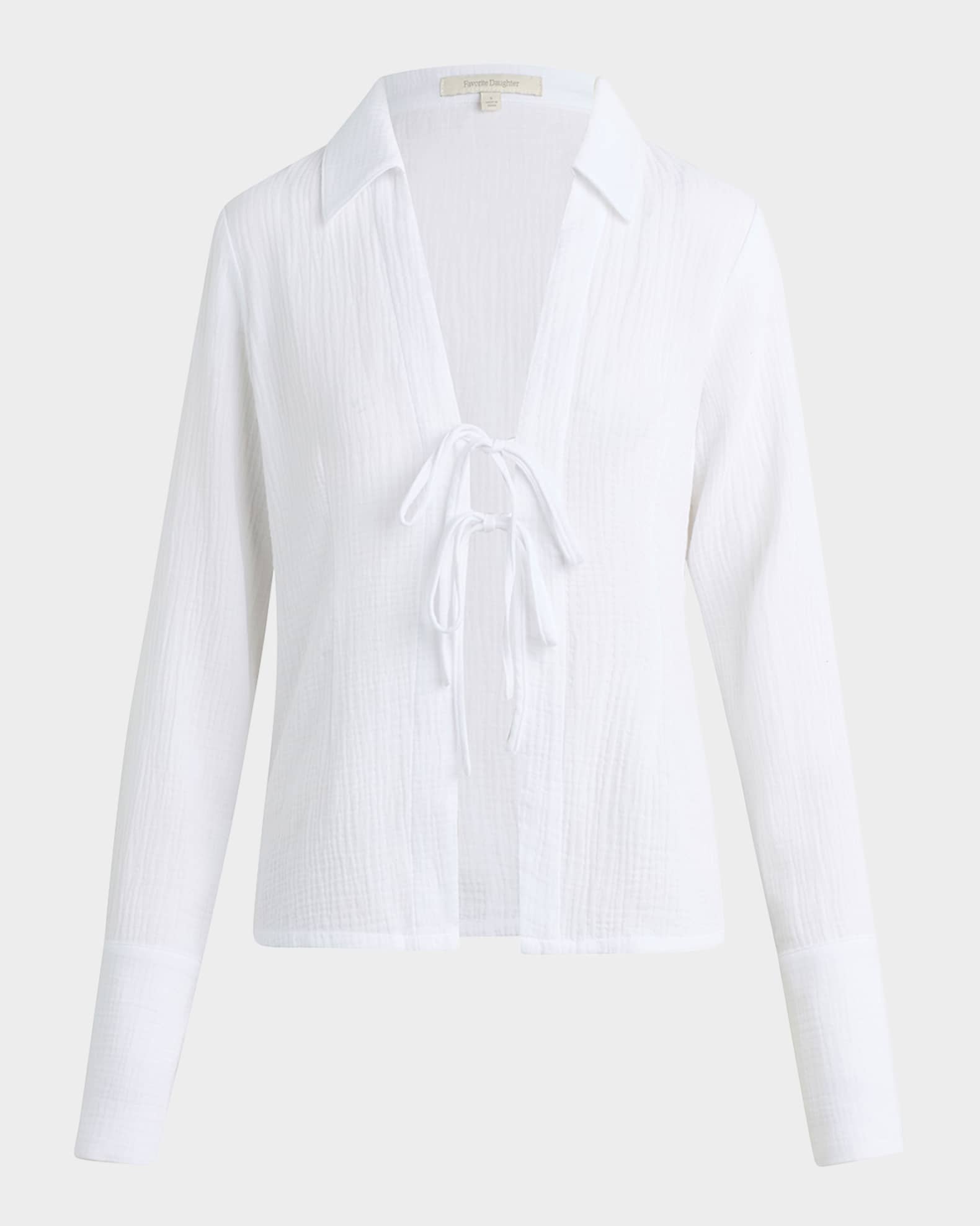 FZ Women's Gathered Detail Tied Top main image 1
