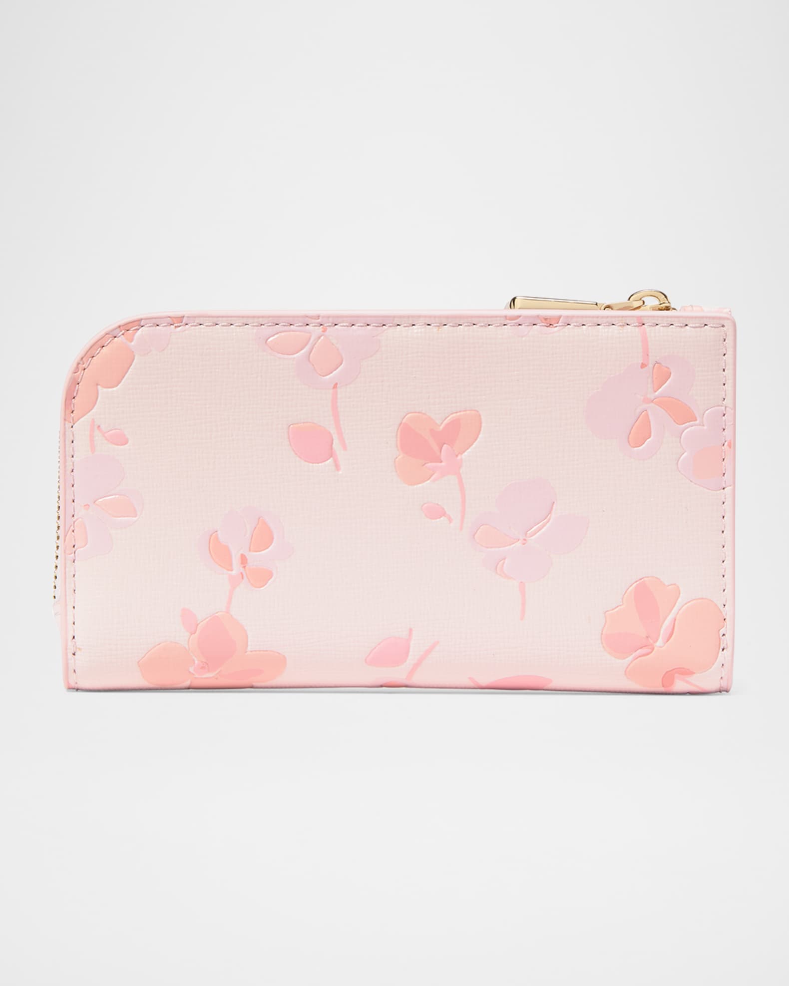 KATE SPADE Devin Spring Pansies バイフォールドウォレット kate spade new york devin small spring pansies leather