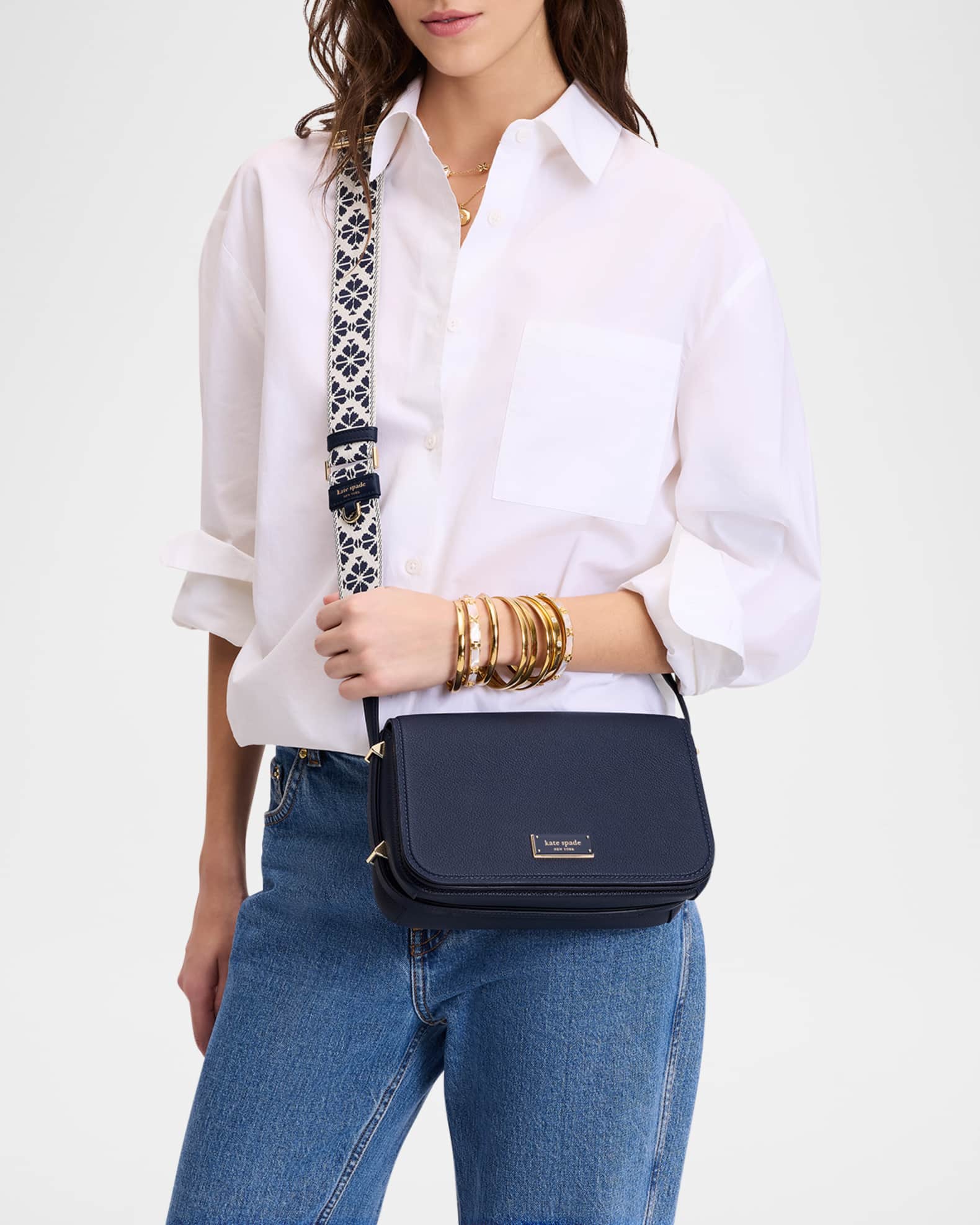 liv flap leather crossbody bag  1