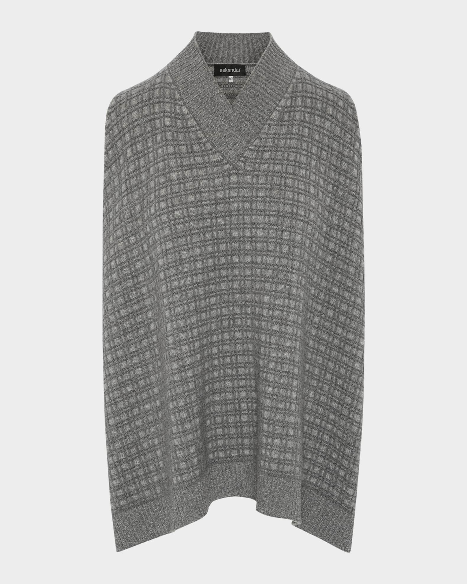 Sleeveless A-Line Crossover V-Neck Sweater (Mid Plus Length) 0