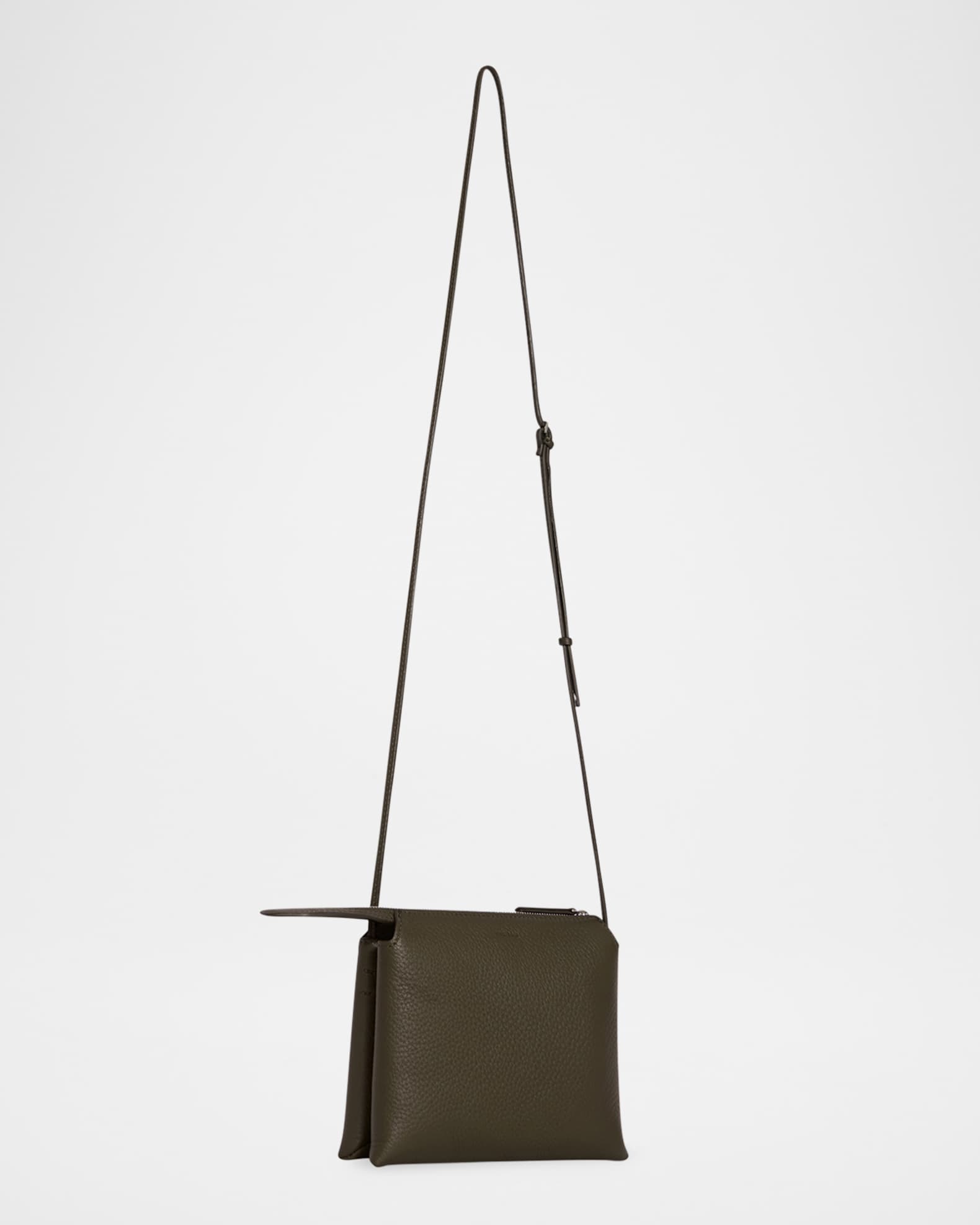 上質★THE ROW Nu Twin mini crossbody bag THE ROW Nu Mini Twin suede shoulder bag | NET-A-PORTER