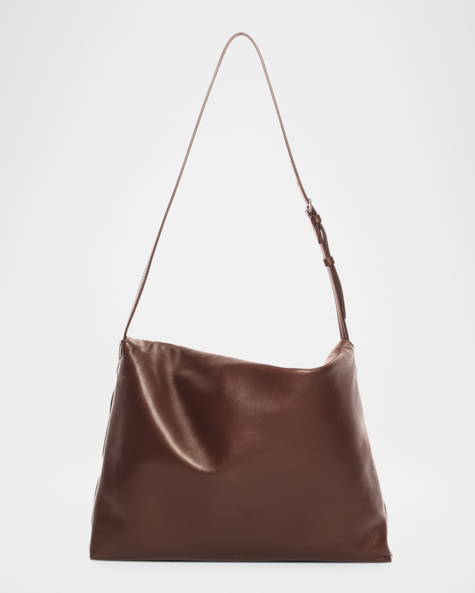ショルダーバッグ・ポシェット [The Row] Nan Shoulder Bag in Leather THE ROW Nan Shoulder Bag in Silk Leather | Neiman Marcus