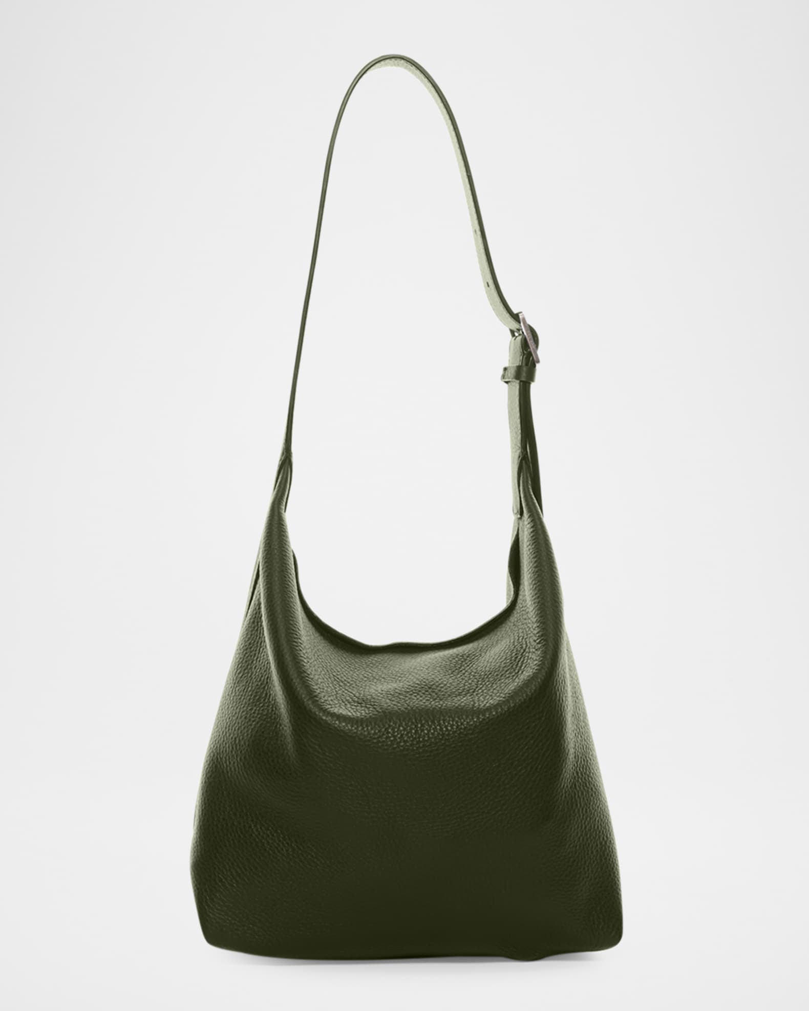 人気！要在庫確認【The Row】Isa Bag in Leather THE ROW Isa Shoulder Bag in Deerskin Leather | Neiman Marcus