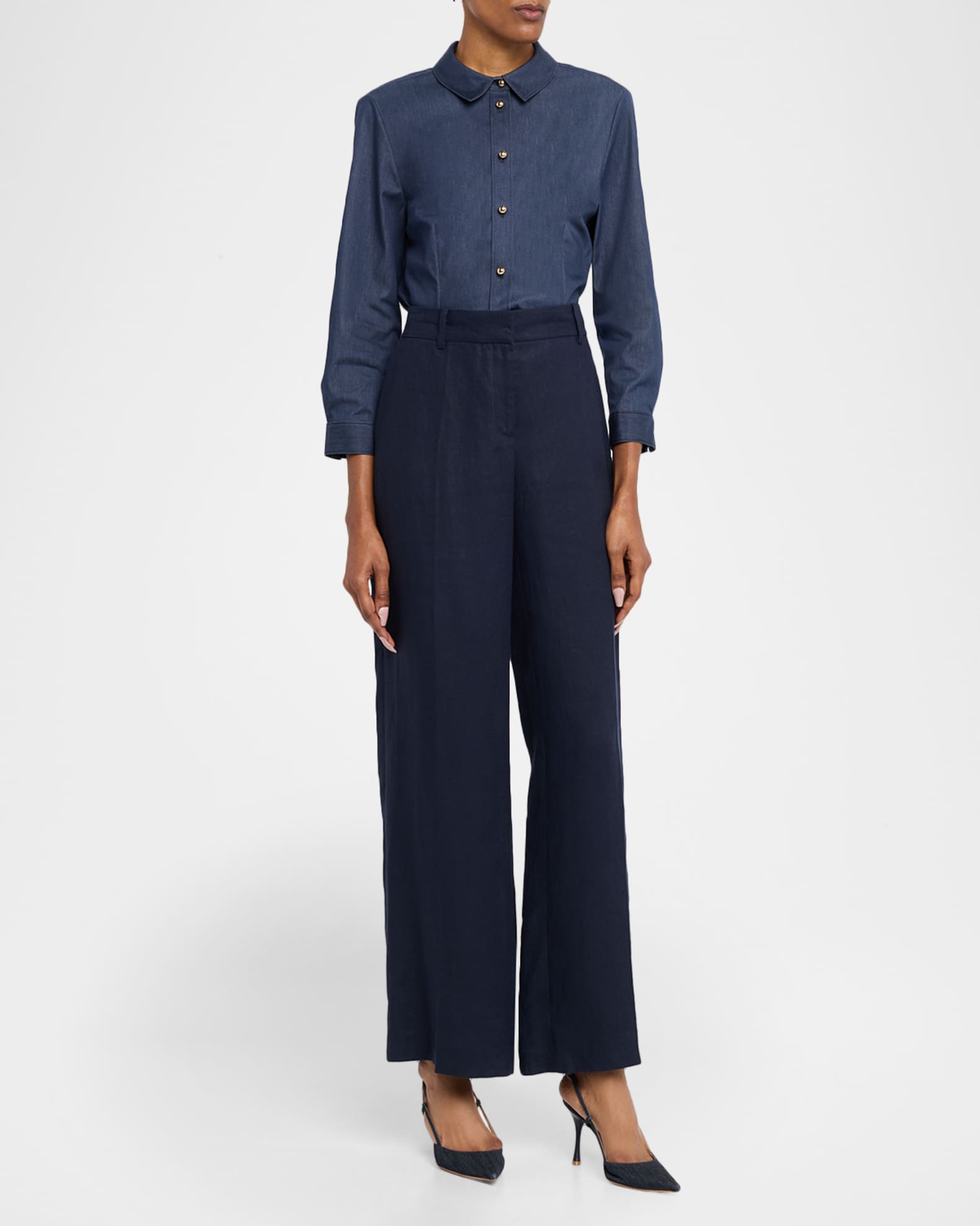 Denim Classic Shirt 1