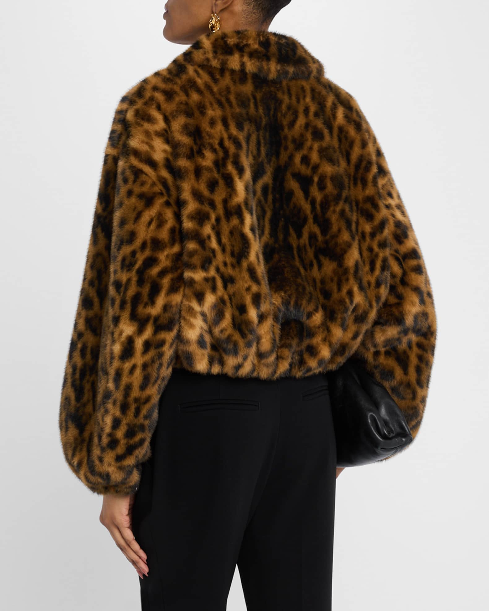 A.L.C. Esme Leopard Faux Fur Jacket | Neiman Marcus