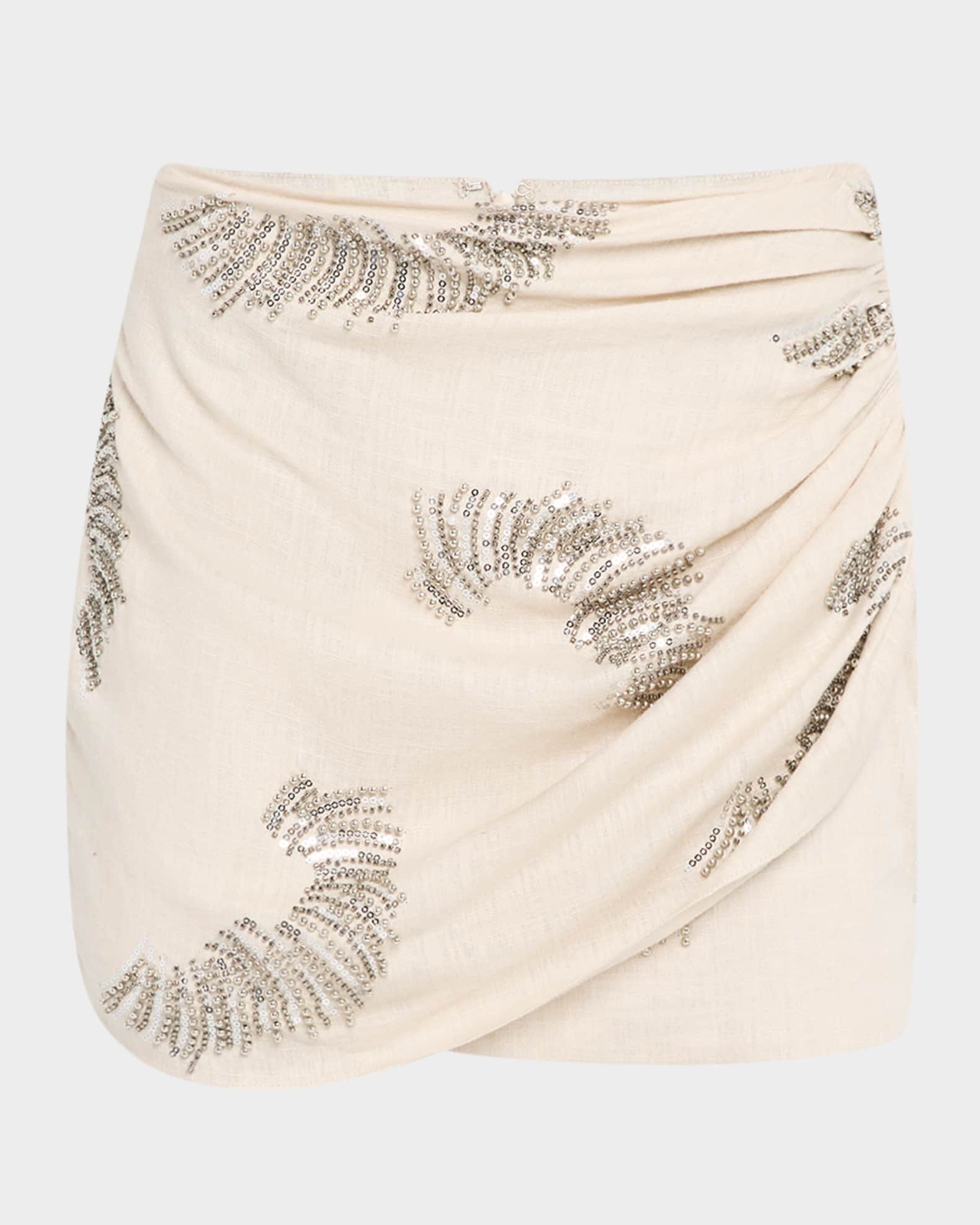 Otis Embellished Mini Skirt 0