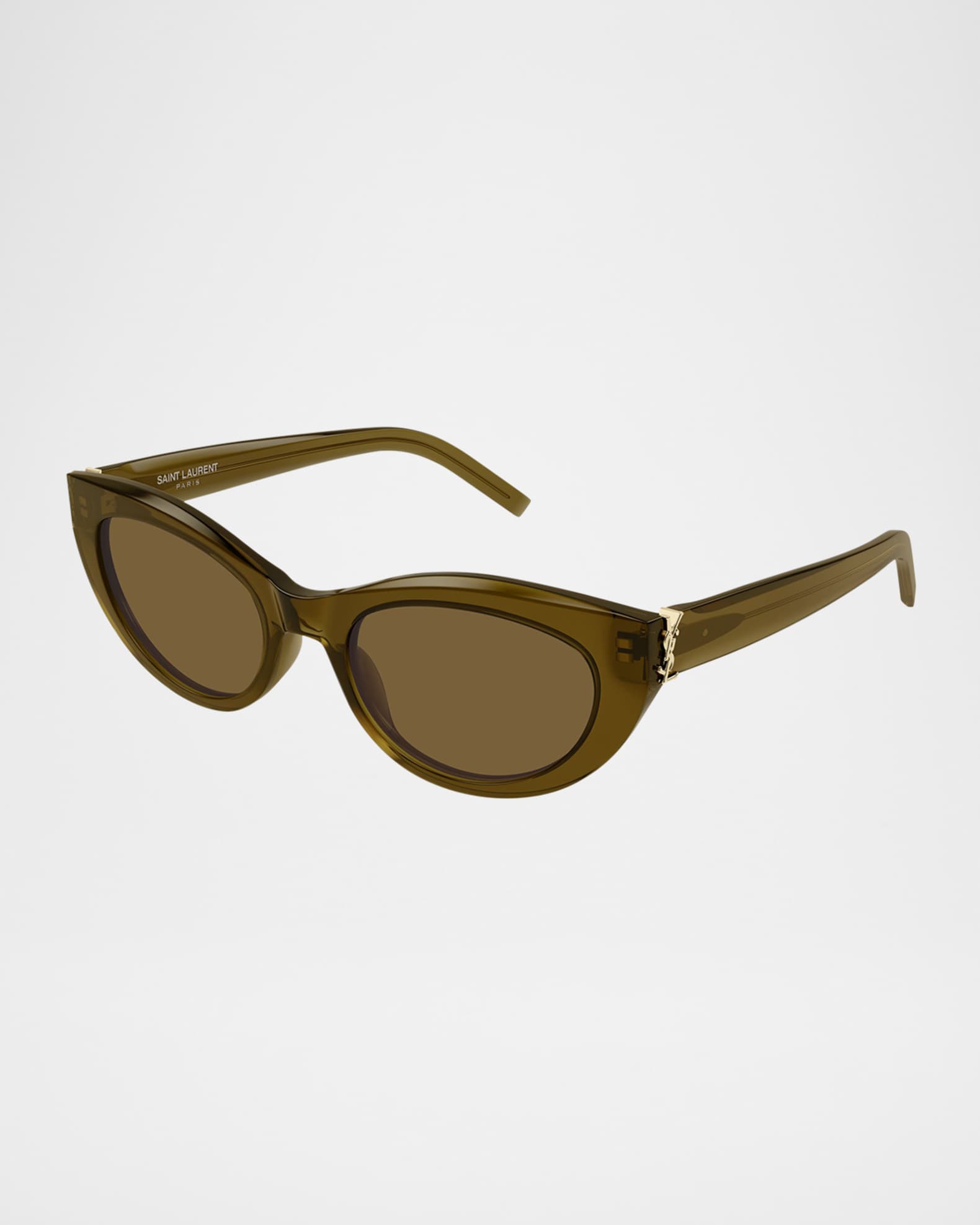 Saint Laurent Sl M115 Cat-Eye Sunglasses in Recycled Acetate