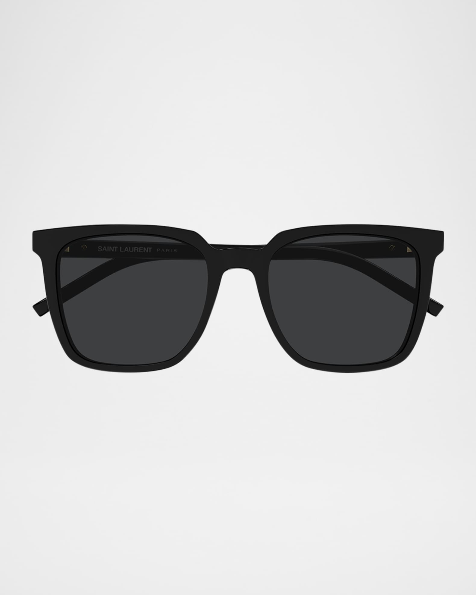 Saint Laurent Recycled Acetate Square Sunglasses | Neiman Marcus