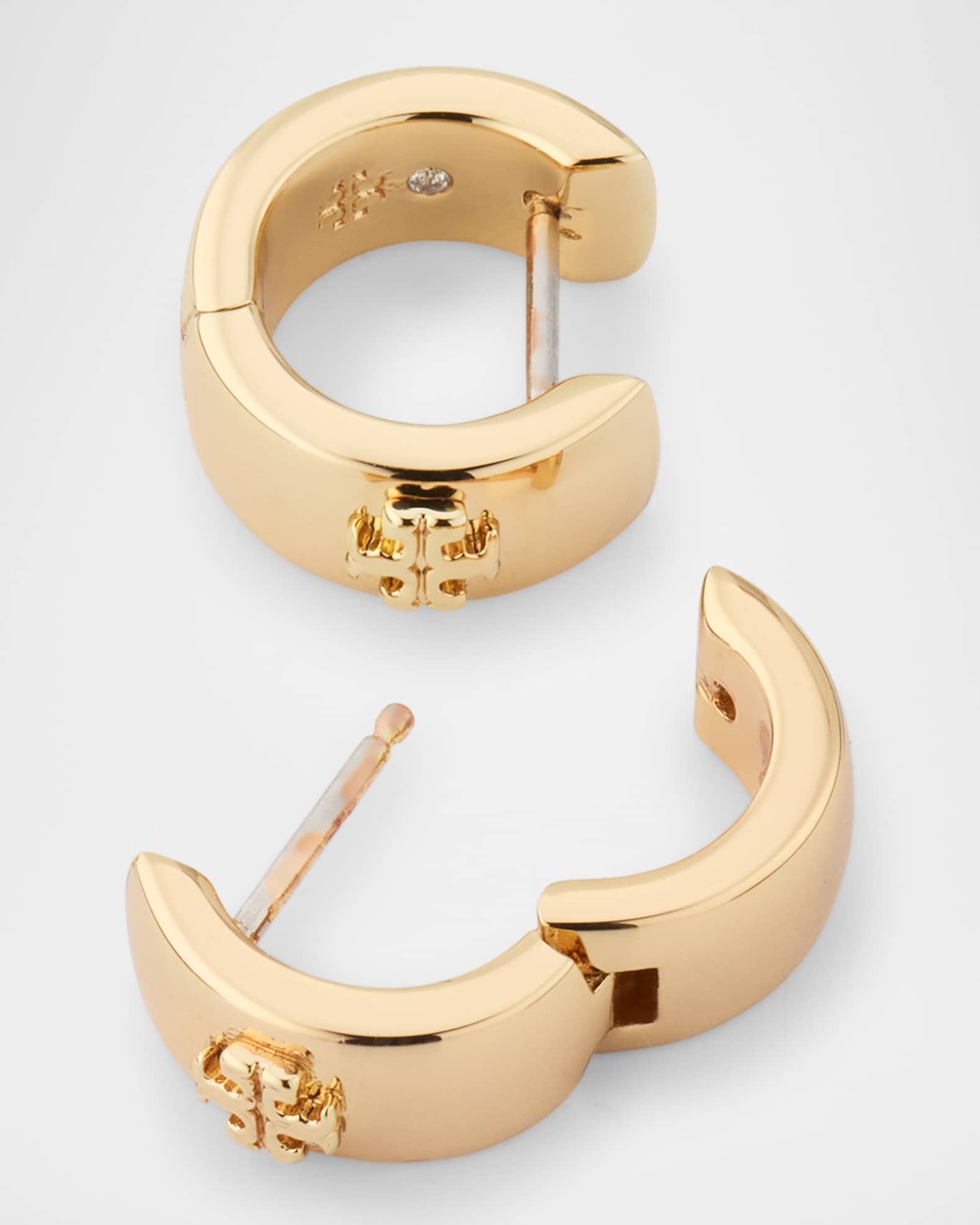 Tory Burch Kira Huggie Earrings | Neiman Marcus