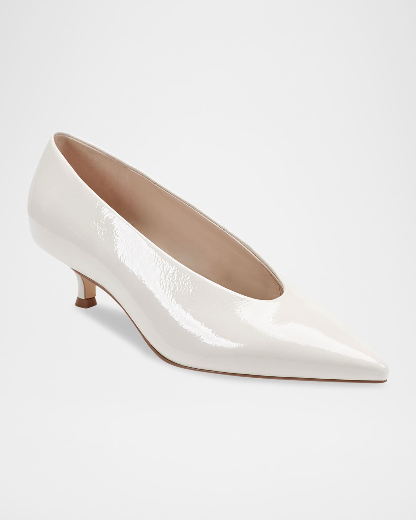 Marc Fisher LTD Cecile Leather Pumps Neiman Marcus