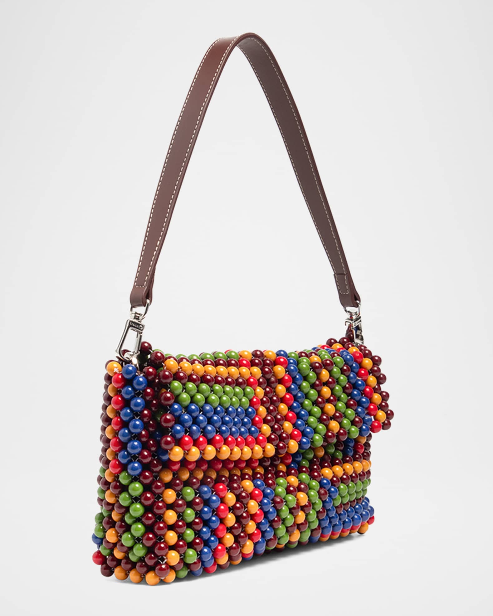 Timmy Convertible Beaded Shoulder Bag 1