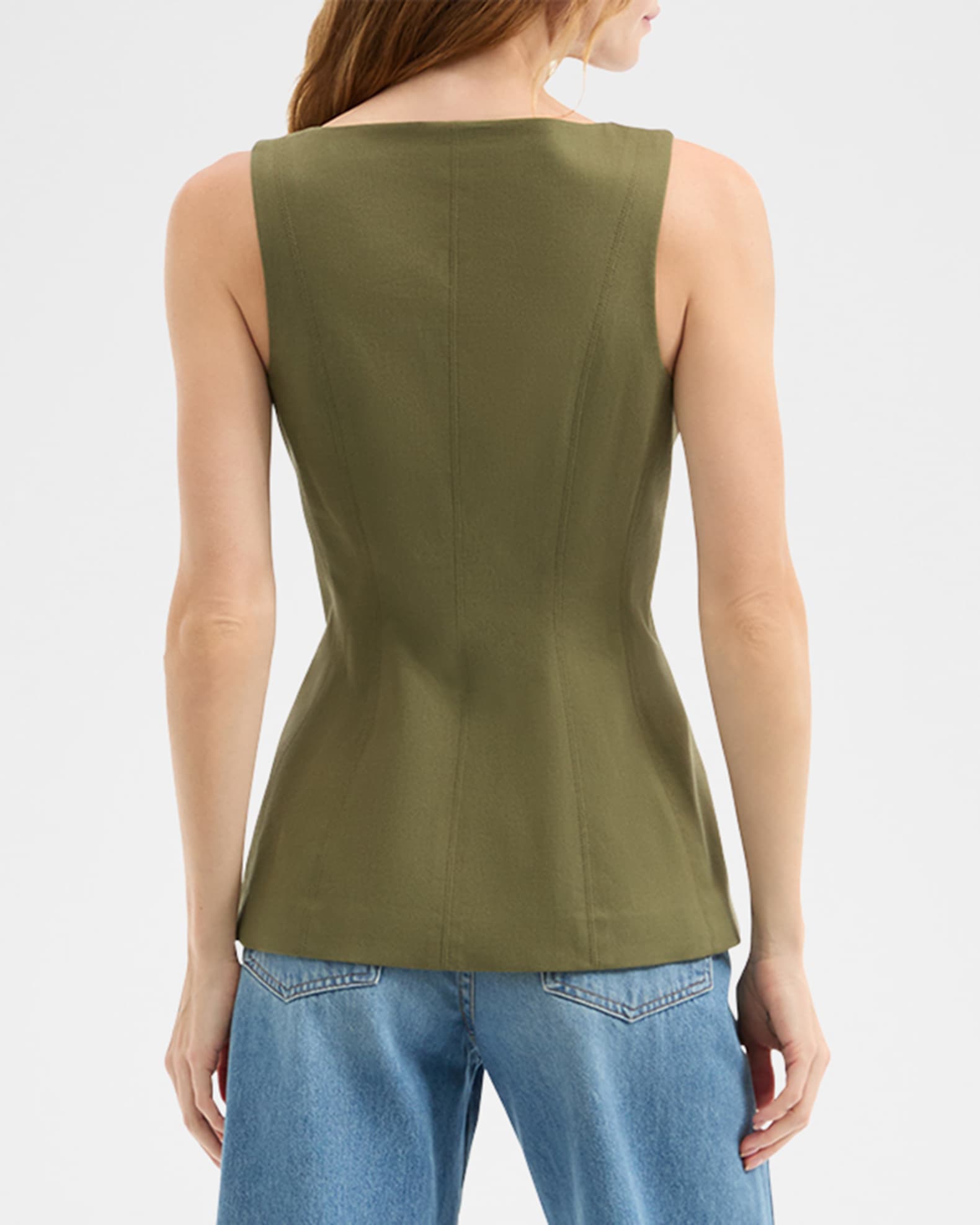 Veronica Beard Avalina Tailored Vest | Neiman Marcus