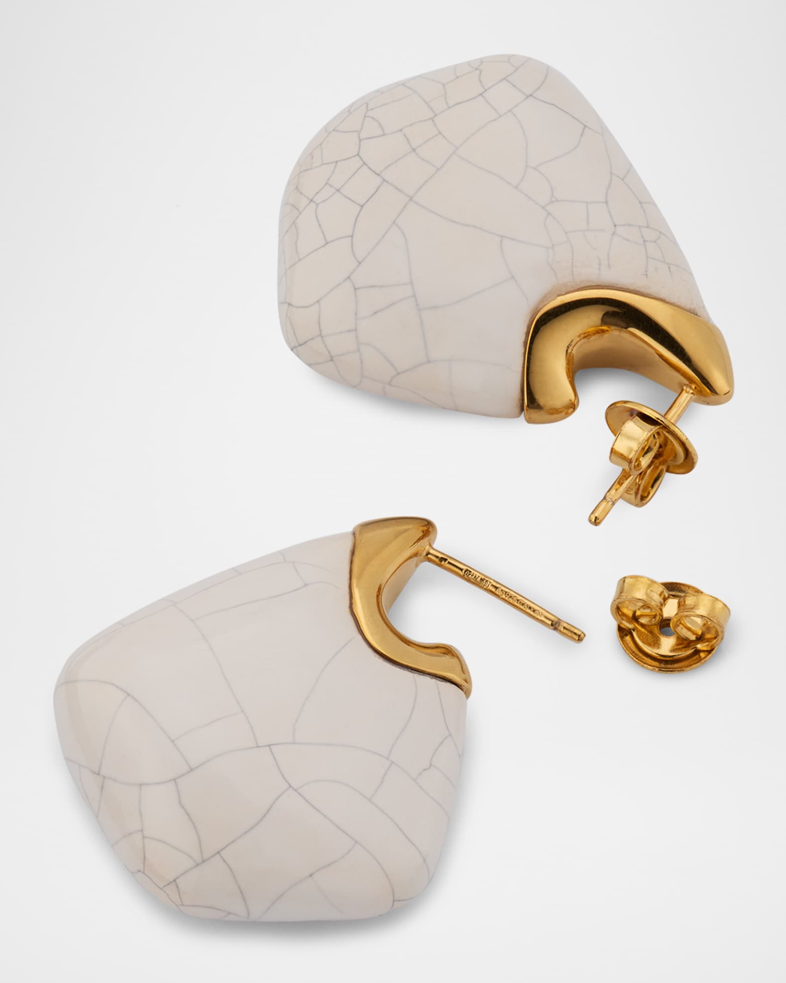 Bottega Veneta Ceramic Earrings | Neiman Marcus