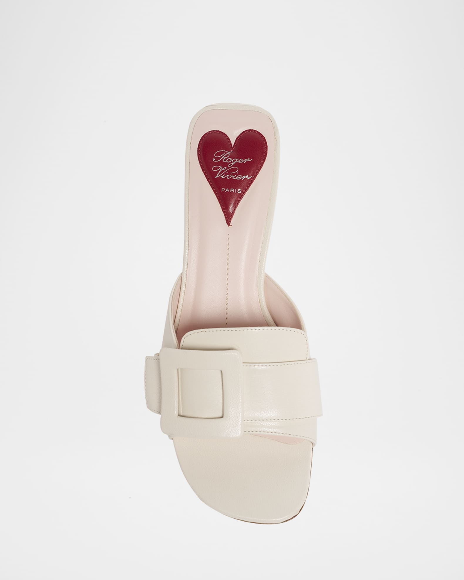 サンダル・ミュール Roger Vivier Sandalo l Buckle In Pelle Roger Vivier Patent Leather Buckle Mule Sandals | Neiman Marcus