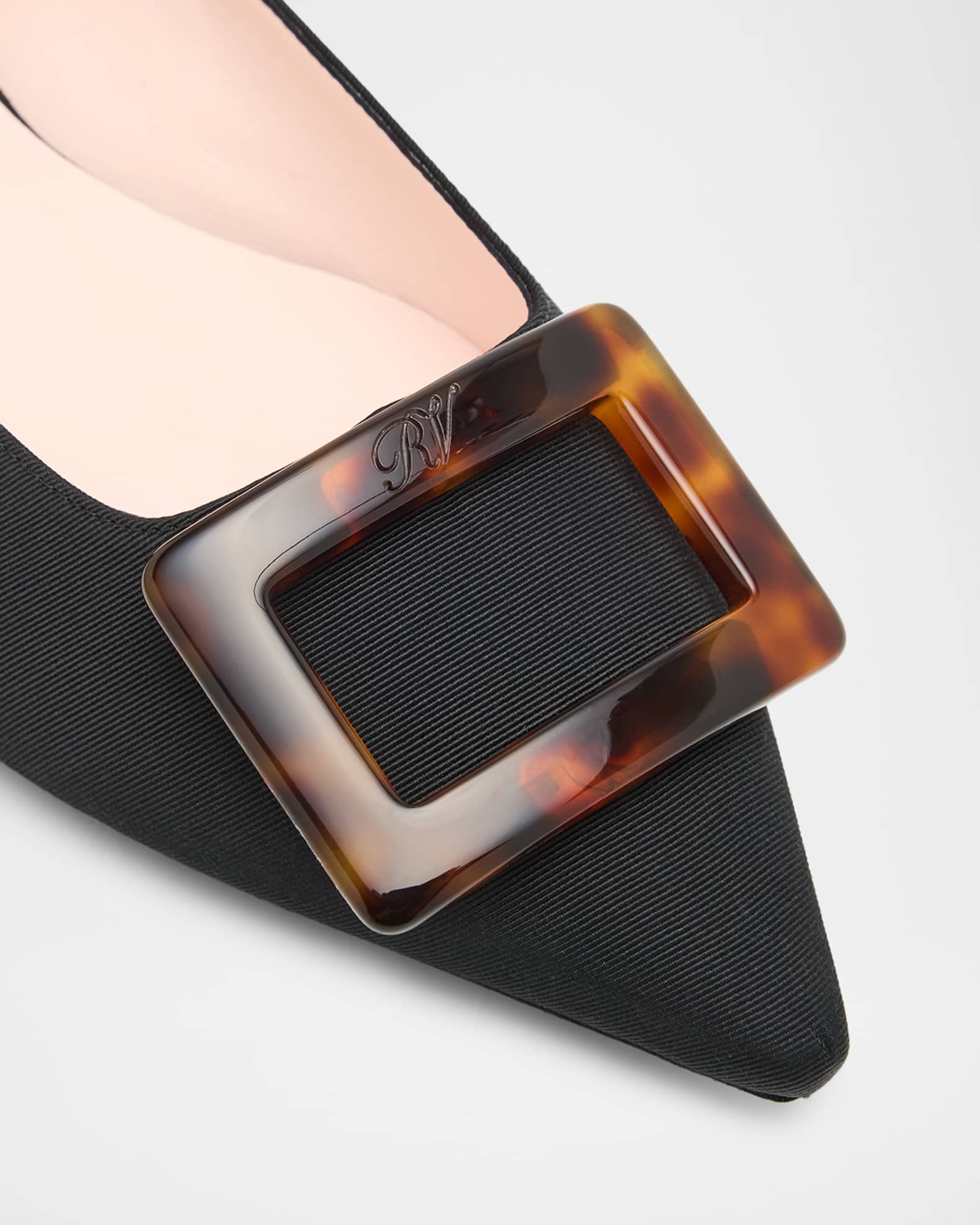 Roger Vivier Gommettine Turtle Flats | Neiman Marcus
