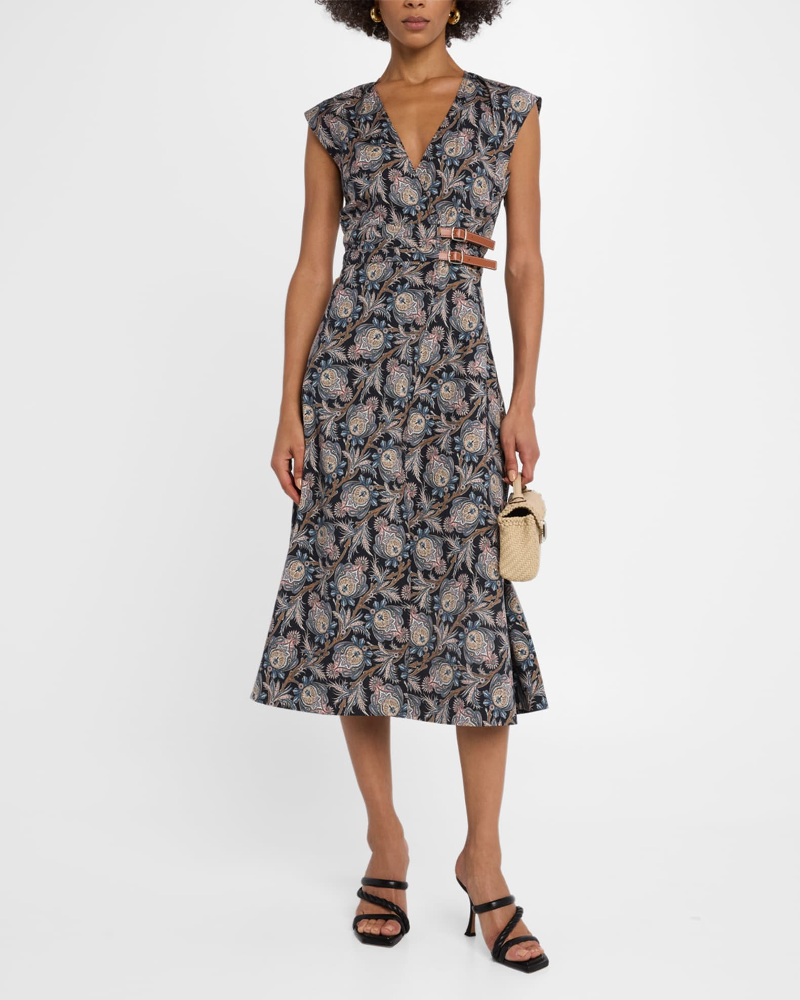 Nilsen V-Neck Wrap Dress 1
