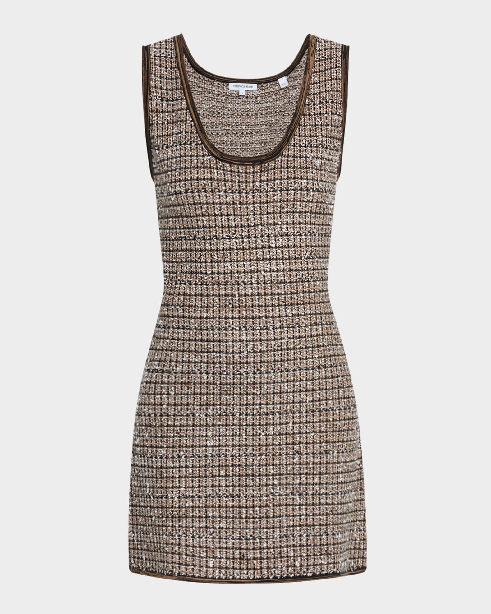 ワンピース [BAU by Bride And You] VERONICA Peaked midi tweed dress Plan your wedding with bride and you