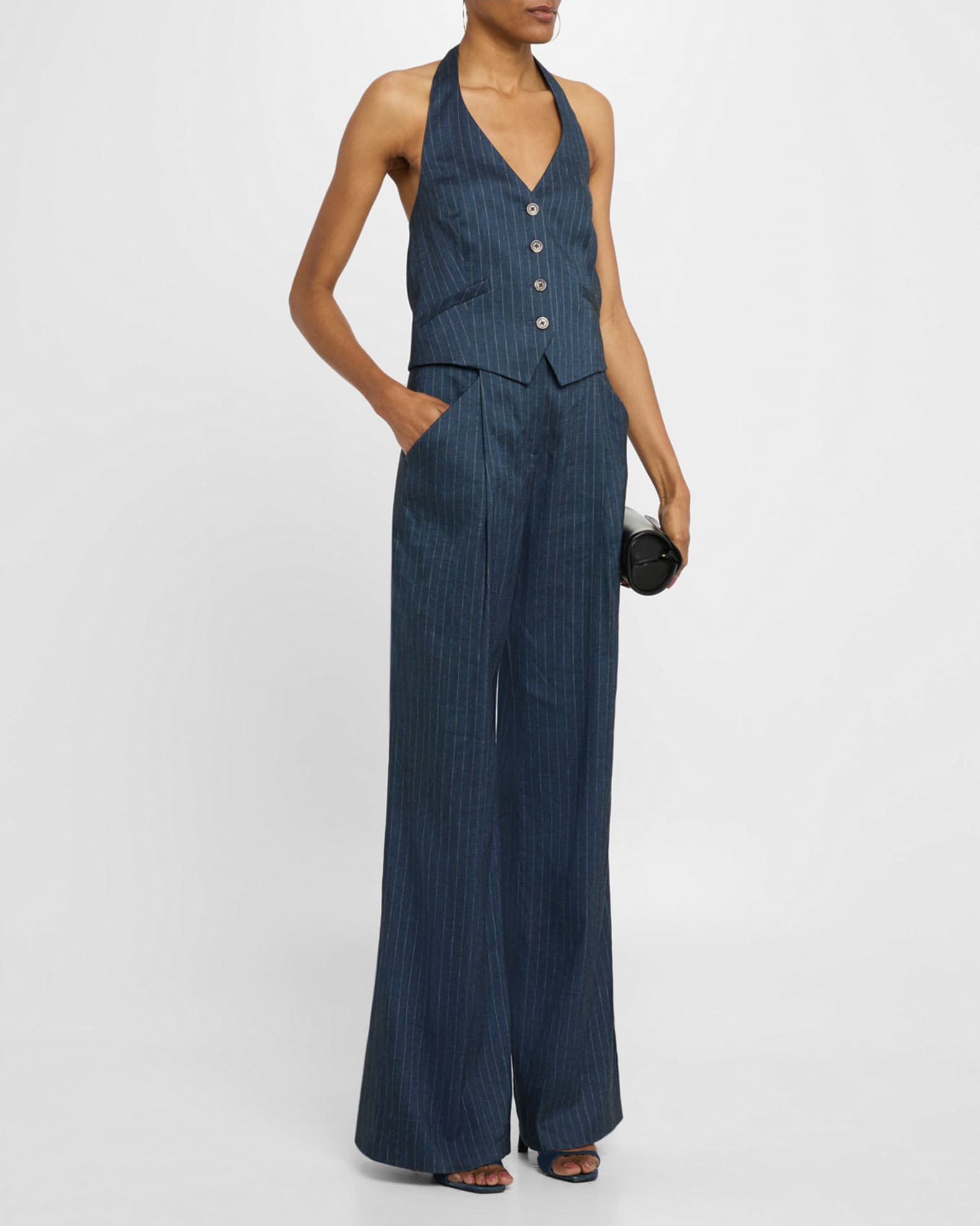 Rimini Pinstripe Pants 1