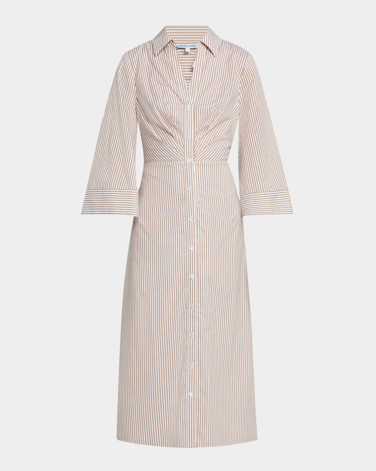 Haydon Stripe Shirtdress 0