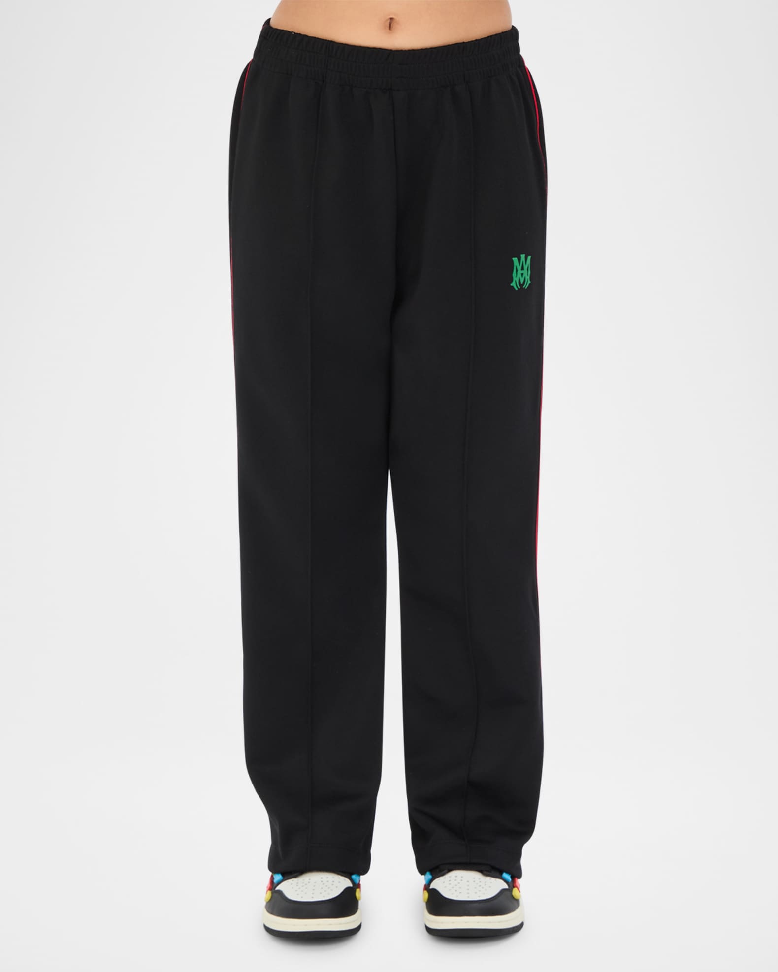 Boy's Bones Embroidered Track Pants, Size 4-12 1