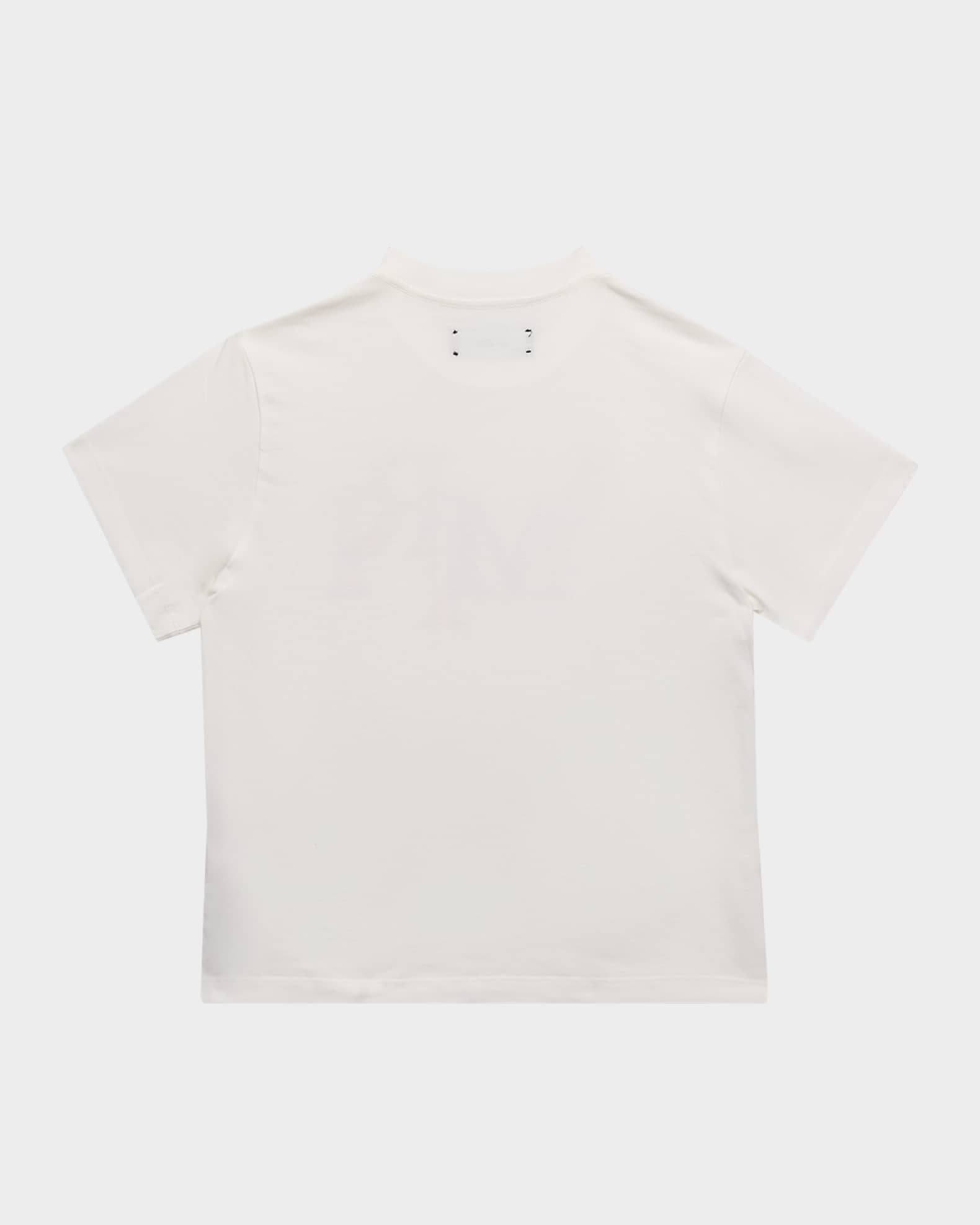 Kid's Staggered Logo Short-Sleeve T-Shirt, Size 4-12 1
