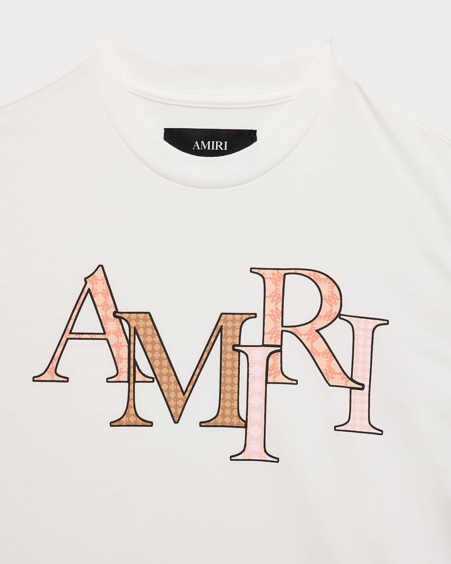 【AMIRI】レディース MA 刺繍ベビーTシャツ AMIRI(アミリ) MA EMBROIDERED BABY TEE / BLACK | Detail