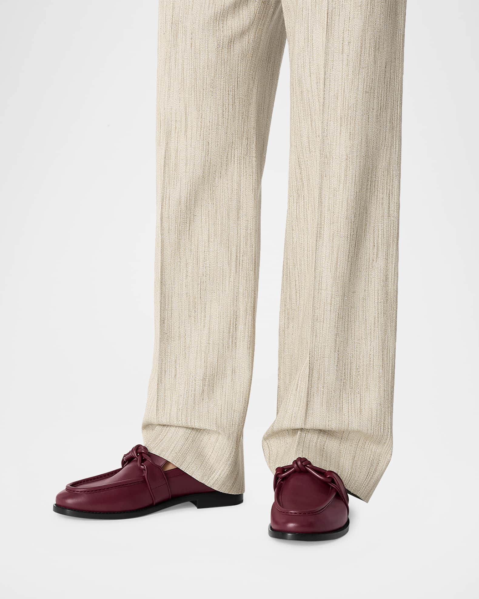 Men's Astaire Knot Suede Loafers 1