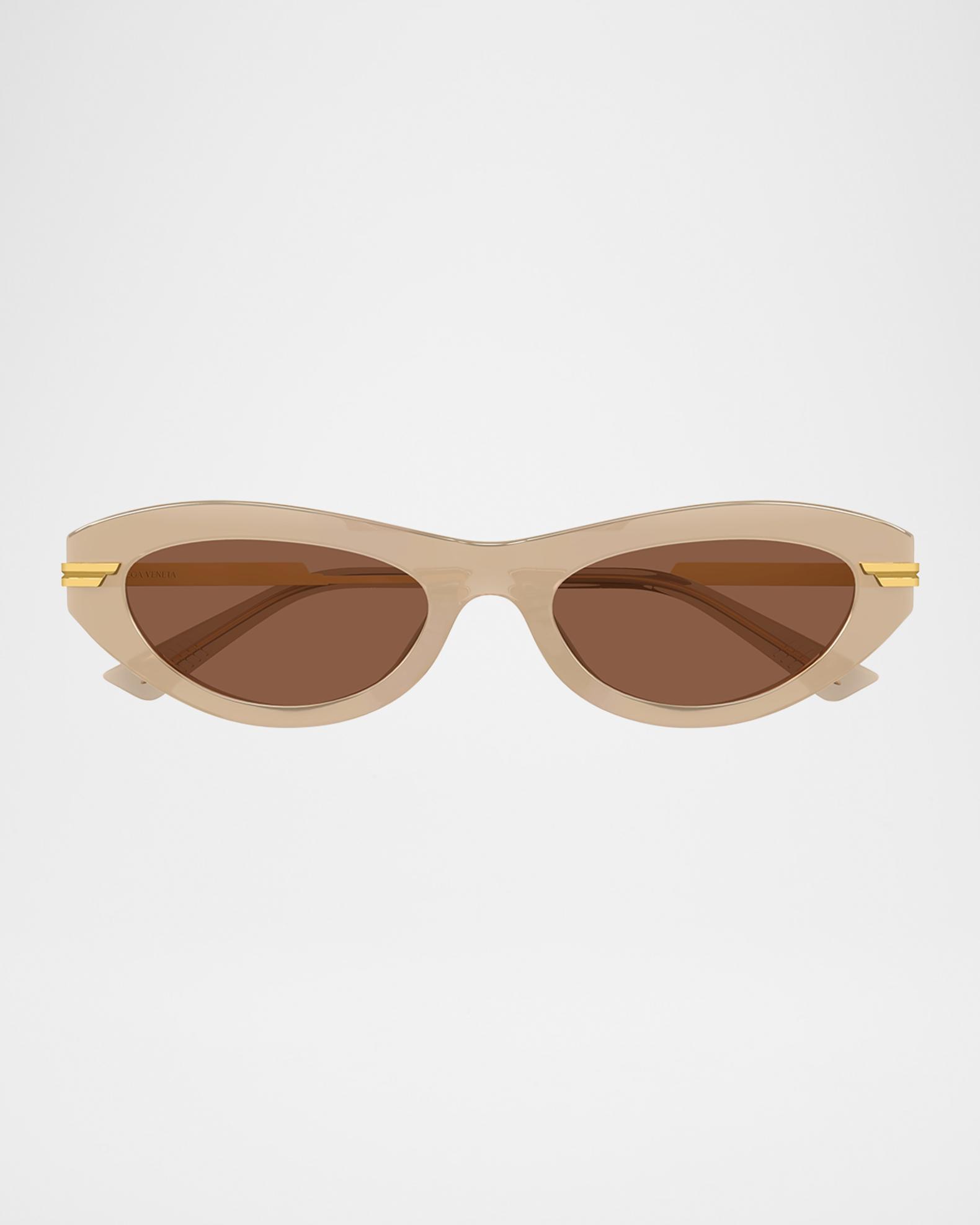 Bottega Veneta Recycled Acetate Cat-Eye Sunglasses | Neiman 