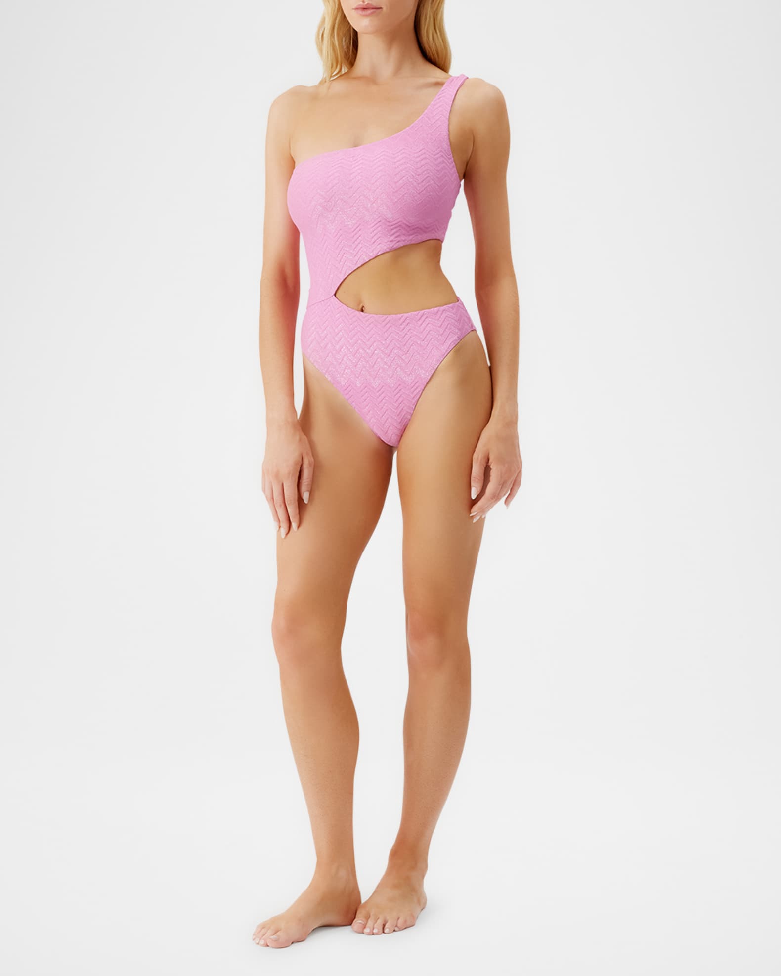 Nassau Asymmetric One-Piece Swimsuit 1