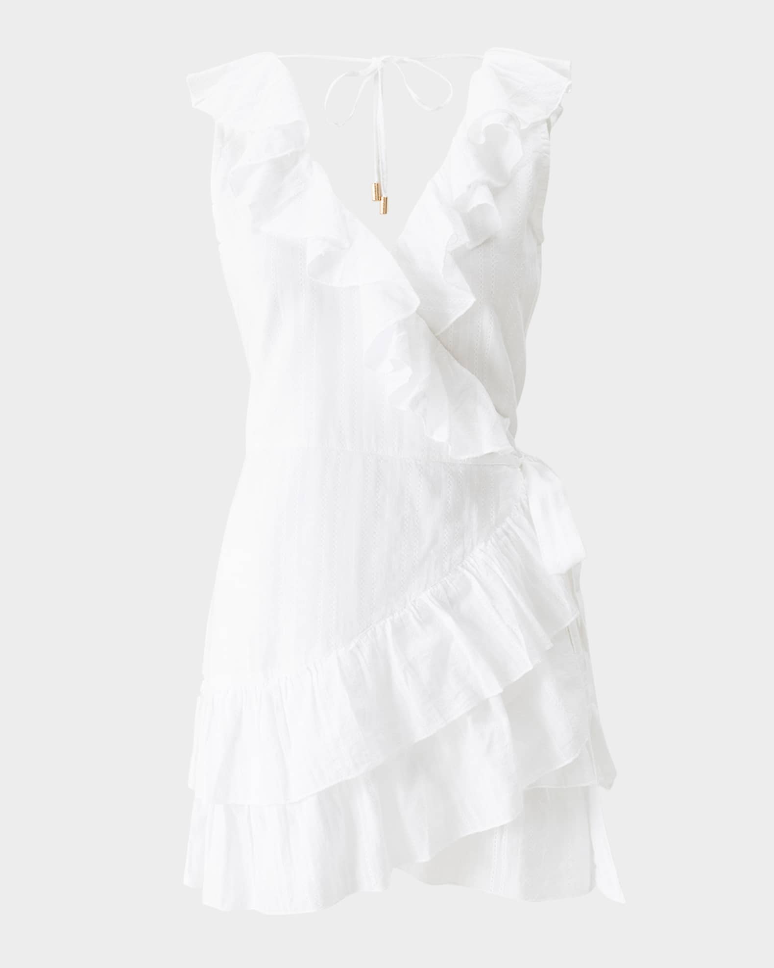 Molly Ruffle Mini Dress 0