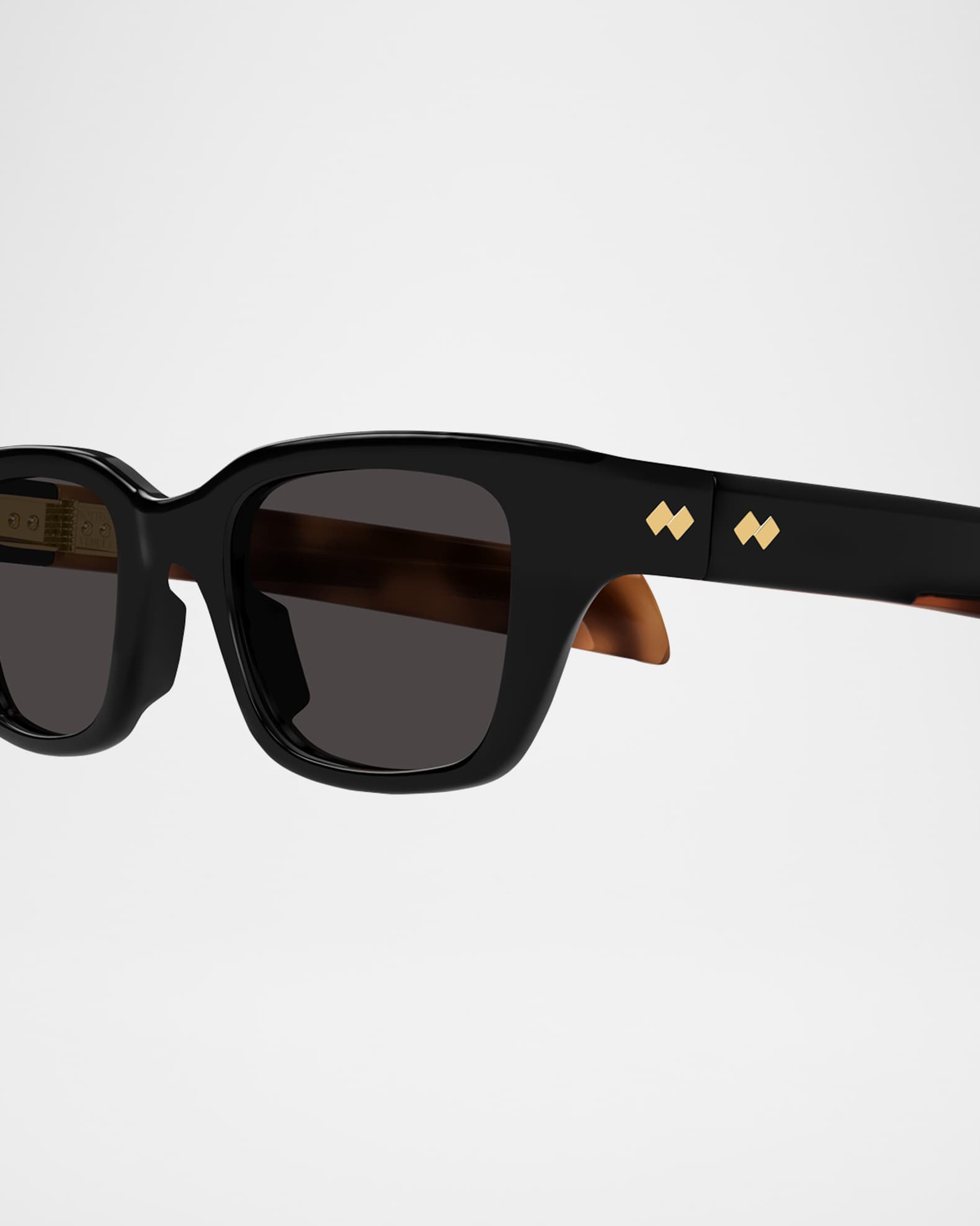 Unisex BV1393S Acetate Rectangle Sunglasses 1