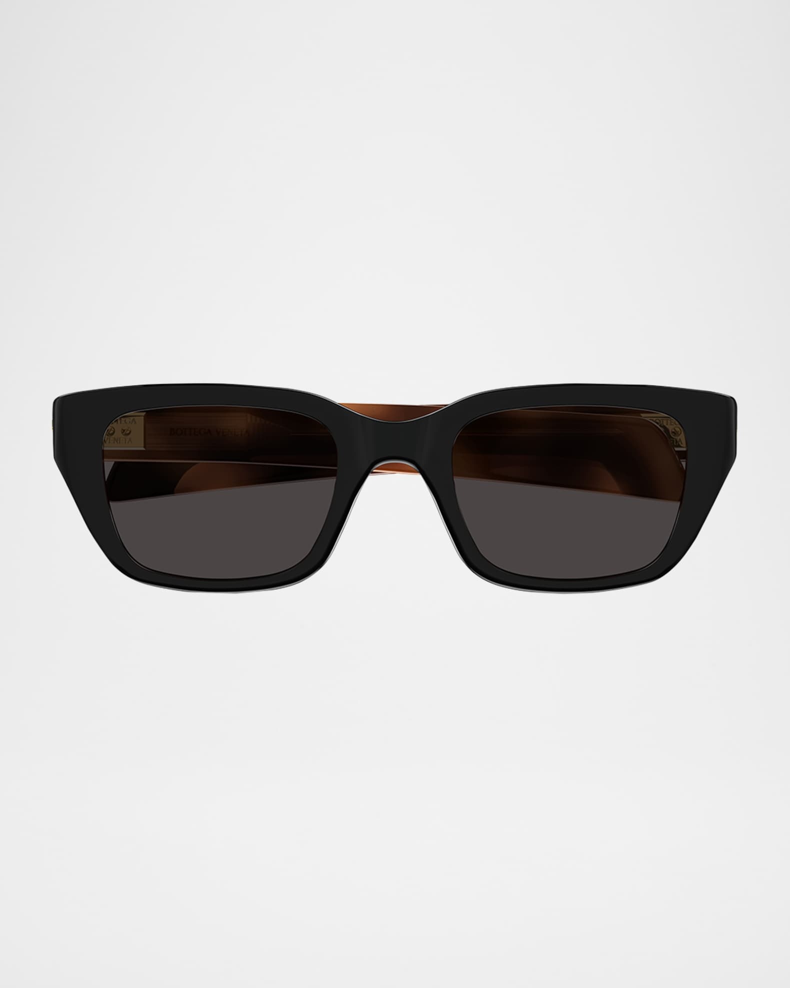 Unisex BV1393S Acetate Rectangle Sunglasses 0