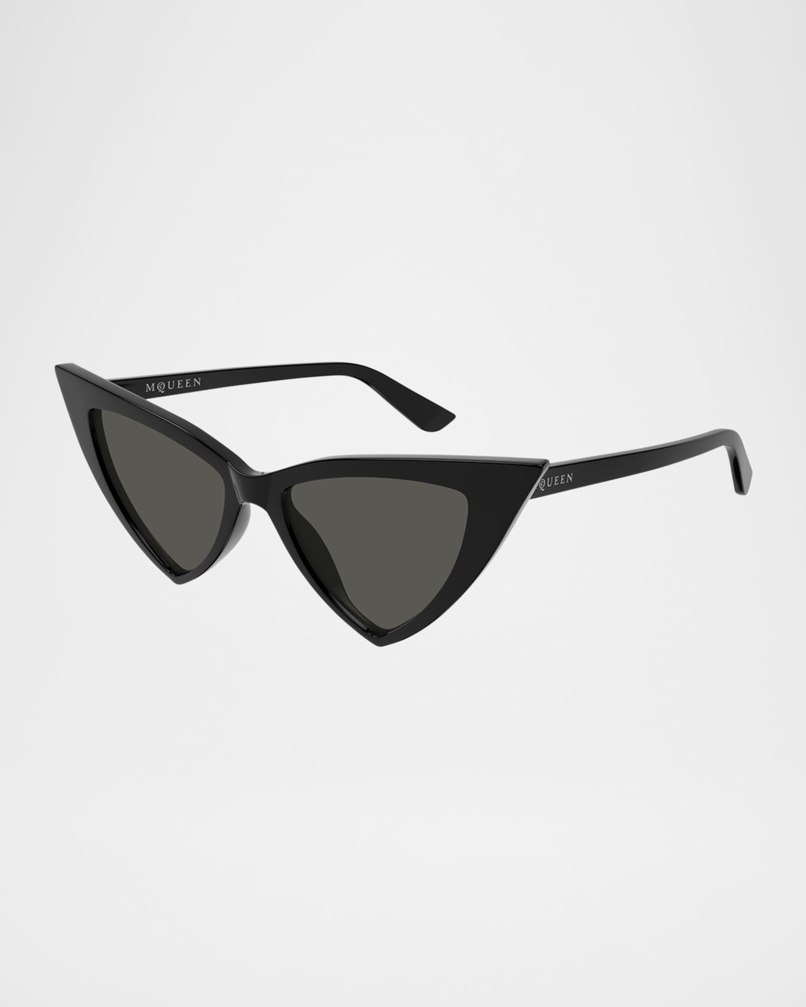 ALEXANDER MCQUEEN キャットアイフレムサンクラス 【関税込】 ALEXANDER MCQUEEN キャットアイフレムサンクラス AM0516S 003