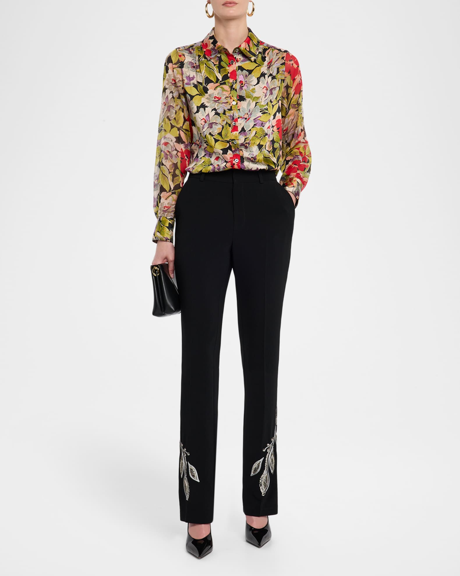 Dare Long-Sleeve Canyon Bloom Top 1