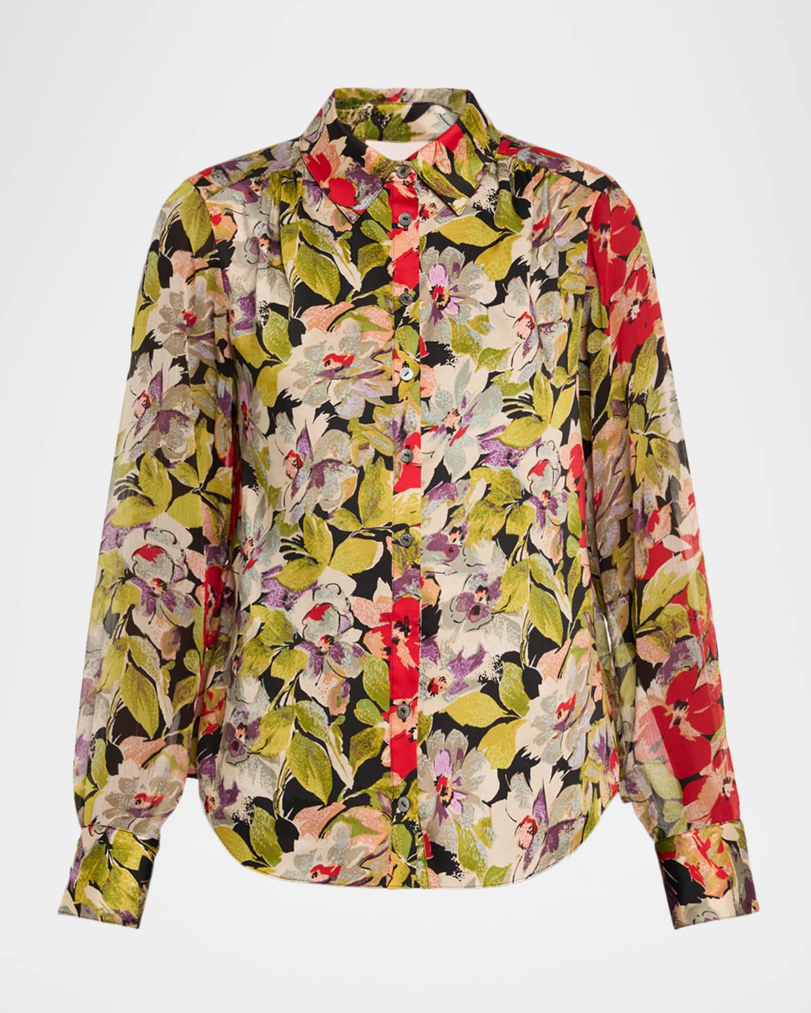 Dare Long-Sleeve Canyon Bloom Top 0
