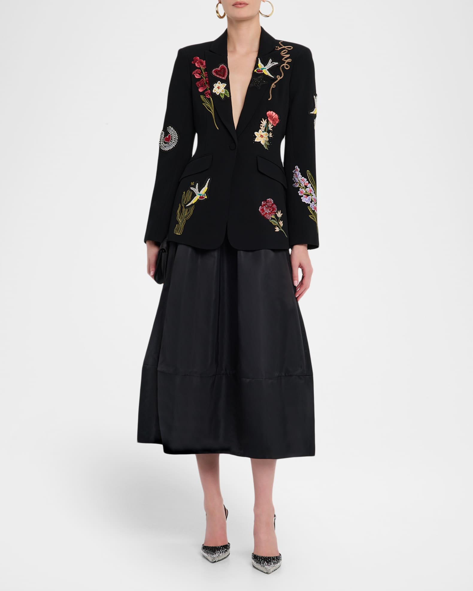 Cheyenne Embroidered Western Amour Blazer 1